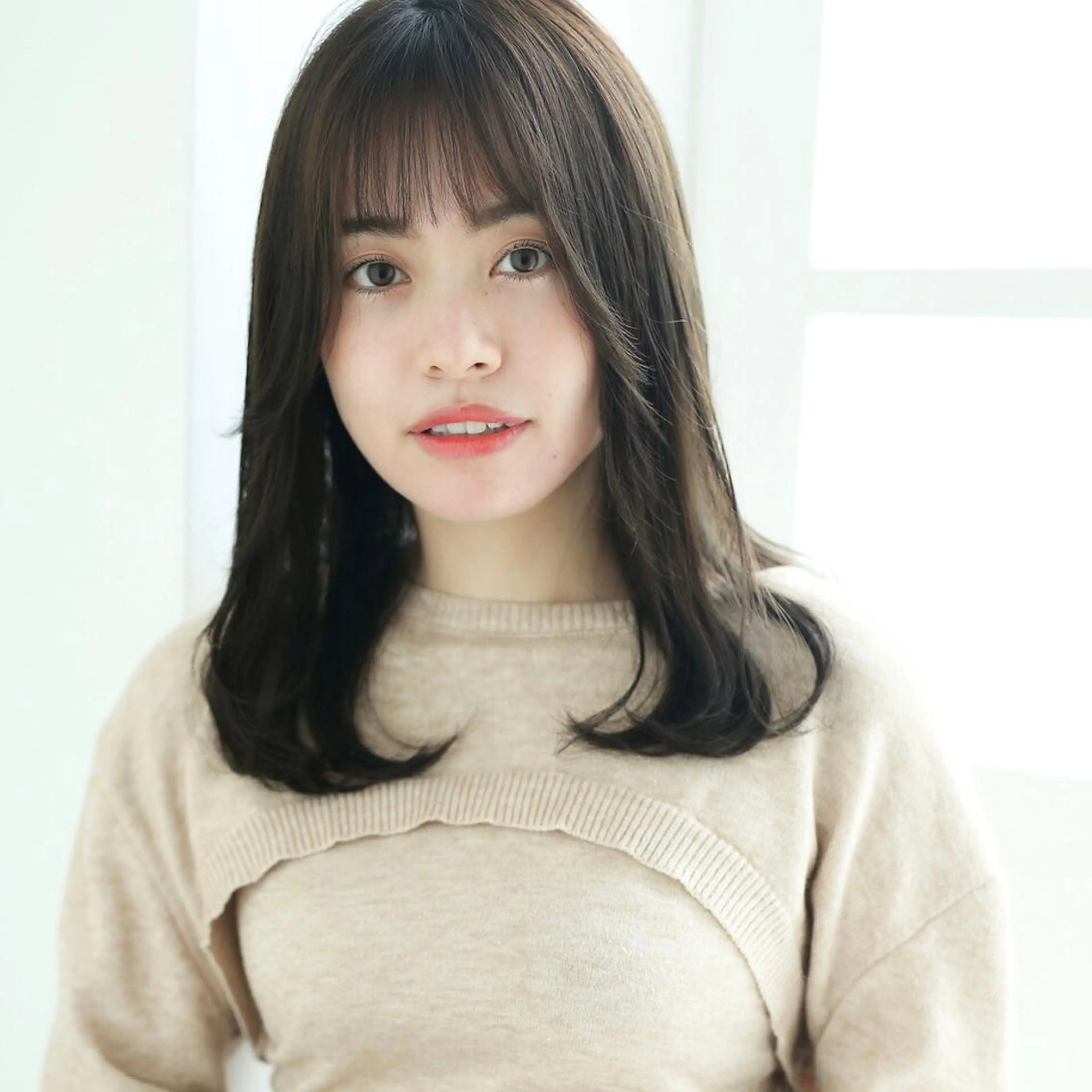 ミディアム カラー DAICHI inity心斎橋のヘアスタイル