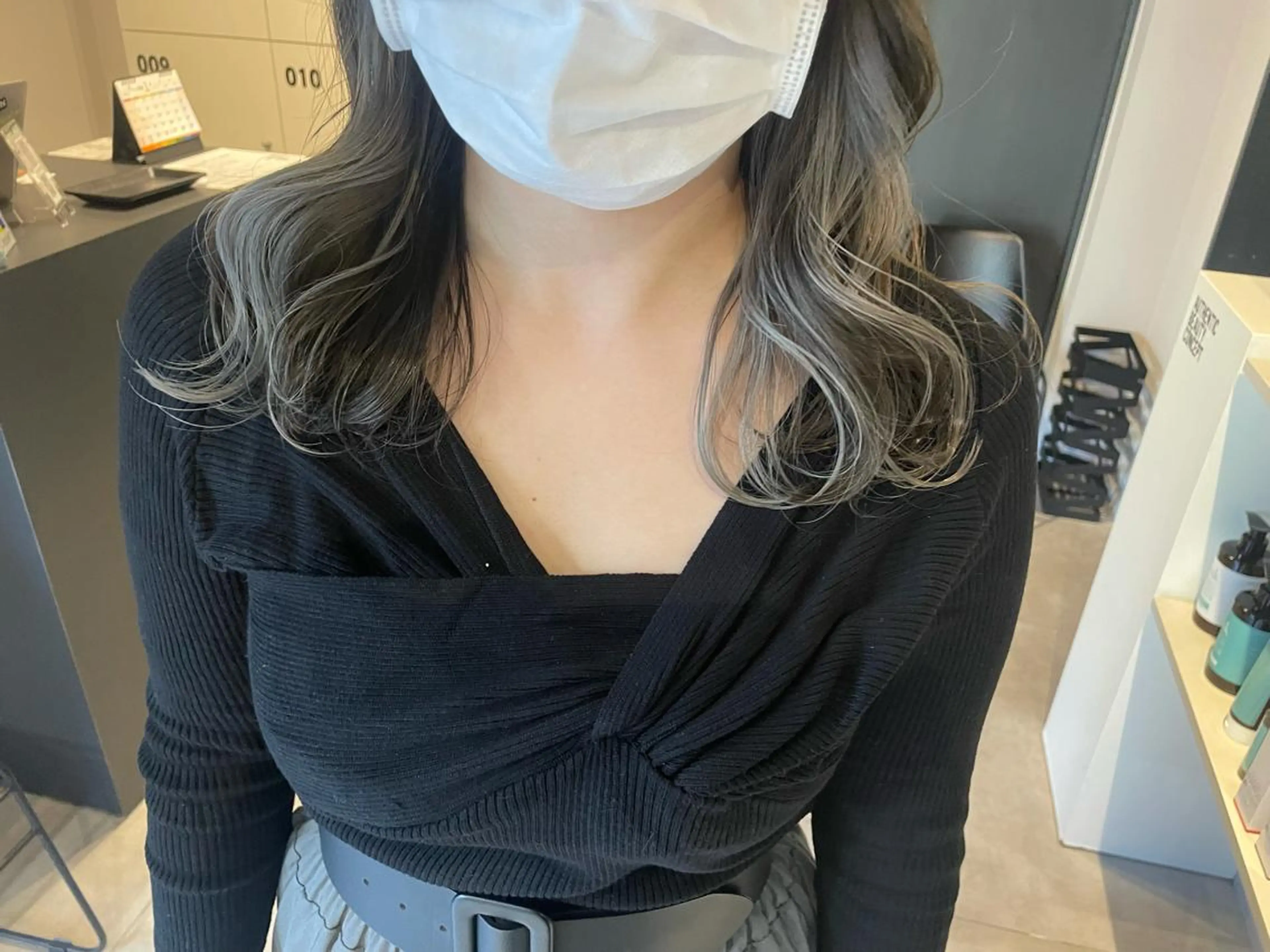 ミディアム カラー インナーカラー ブリーチ👩‍🦳/ ‪✂︎MANAMIのヘアスタイル