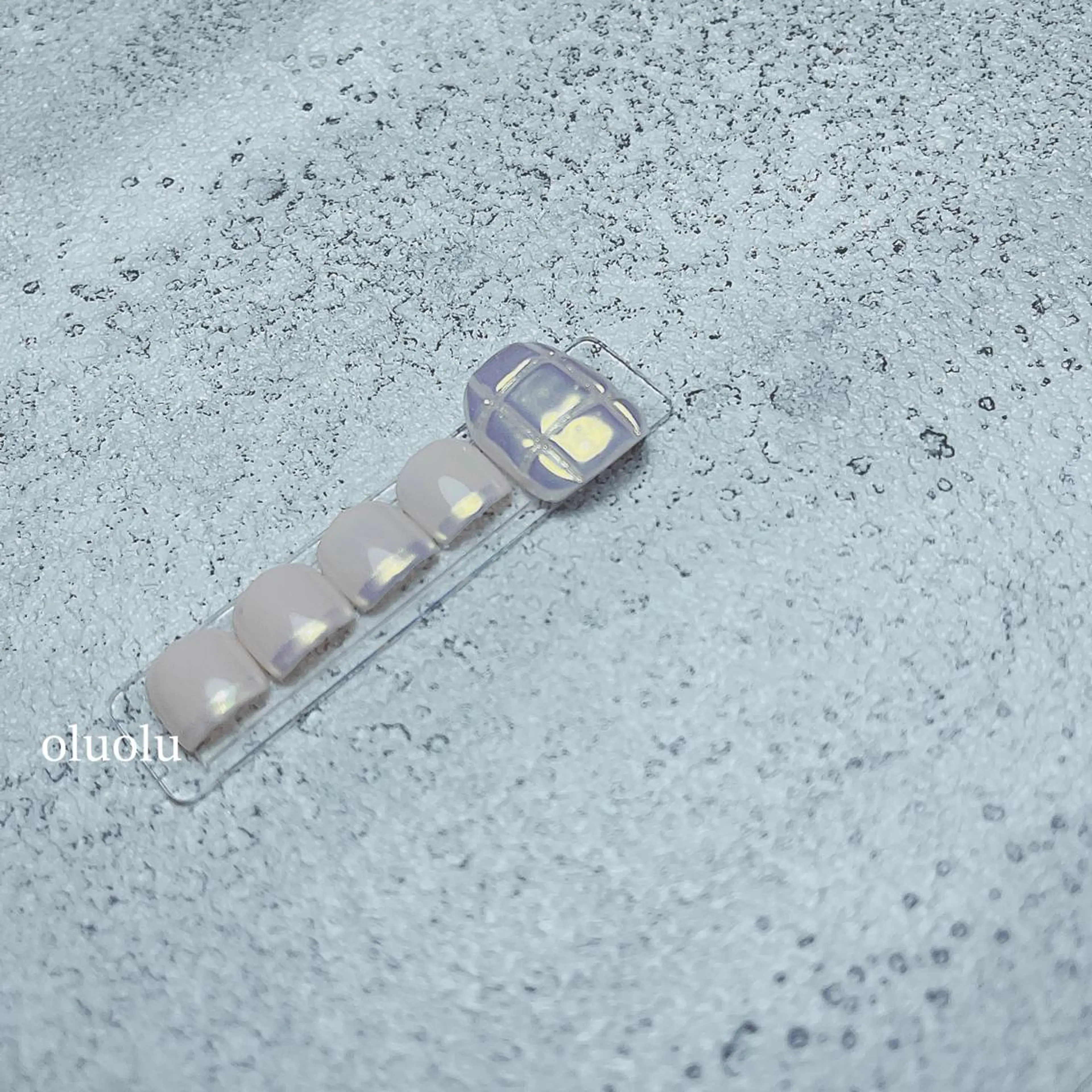 ネイル アートネイル オーロラネイル フットネイル フレンチネイル ニュアンスネイル 大村 紬華のネイルデザイン