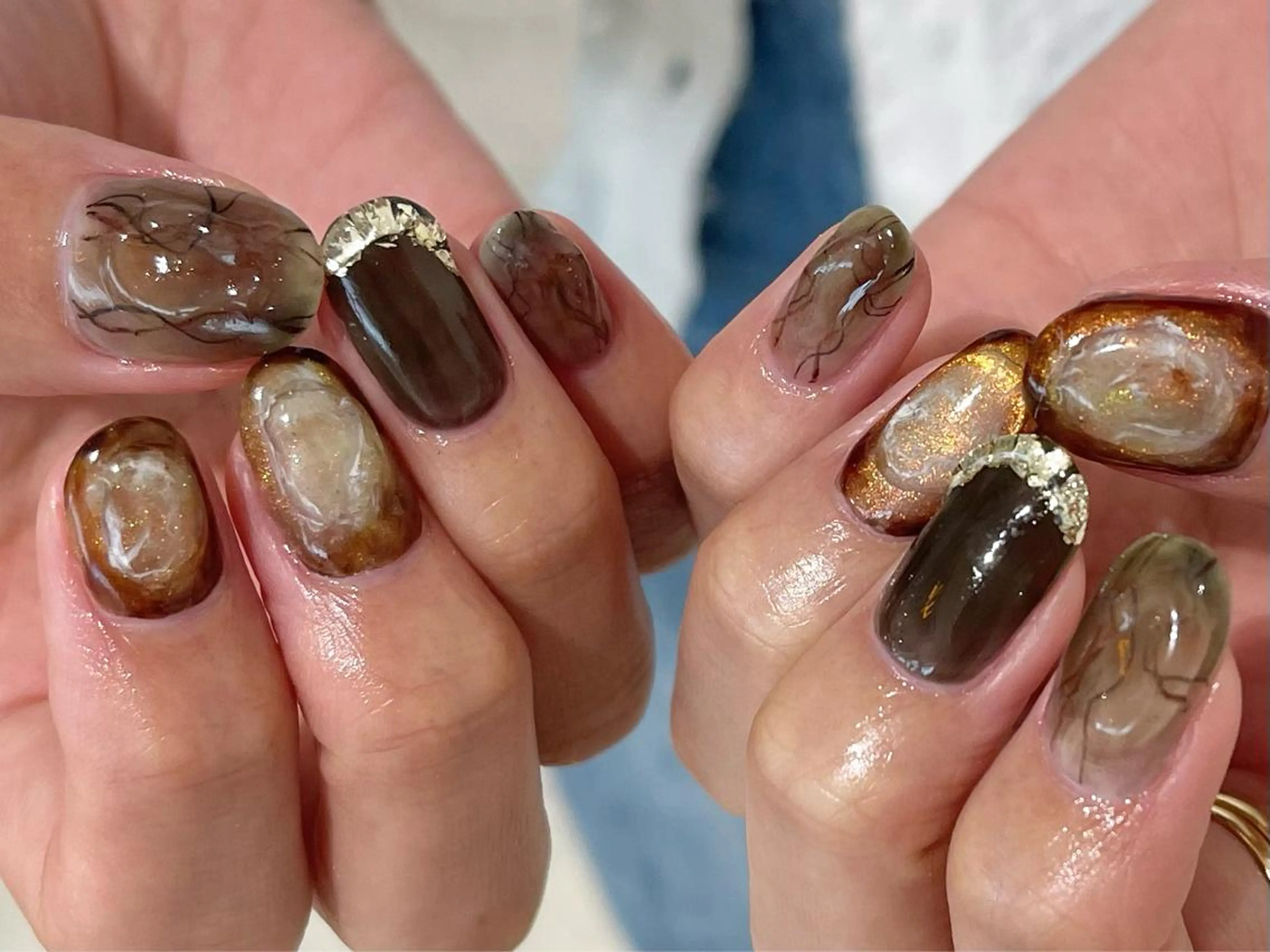 ネイル ハンドネイル ハンドケア esby Loely MIZUKIのネイルデザイン