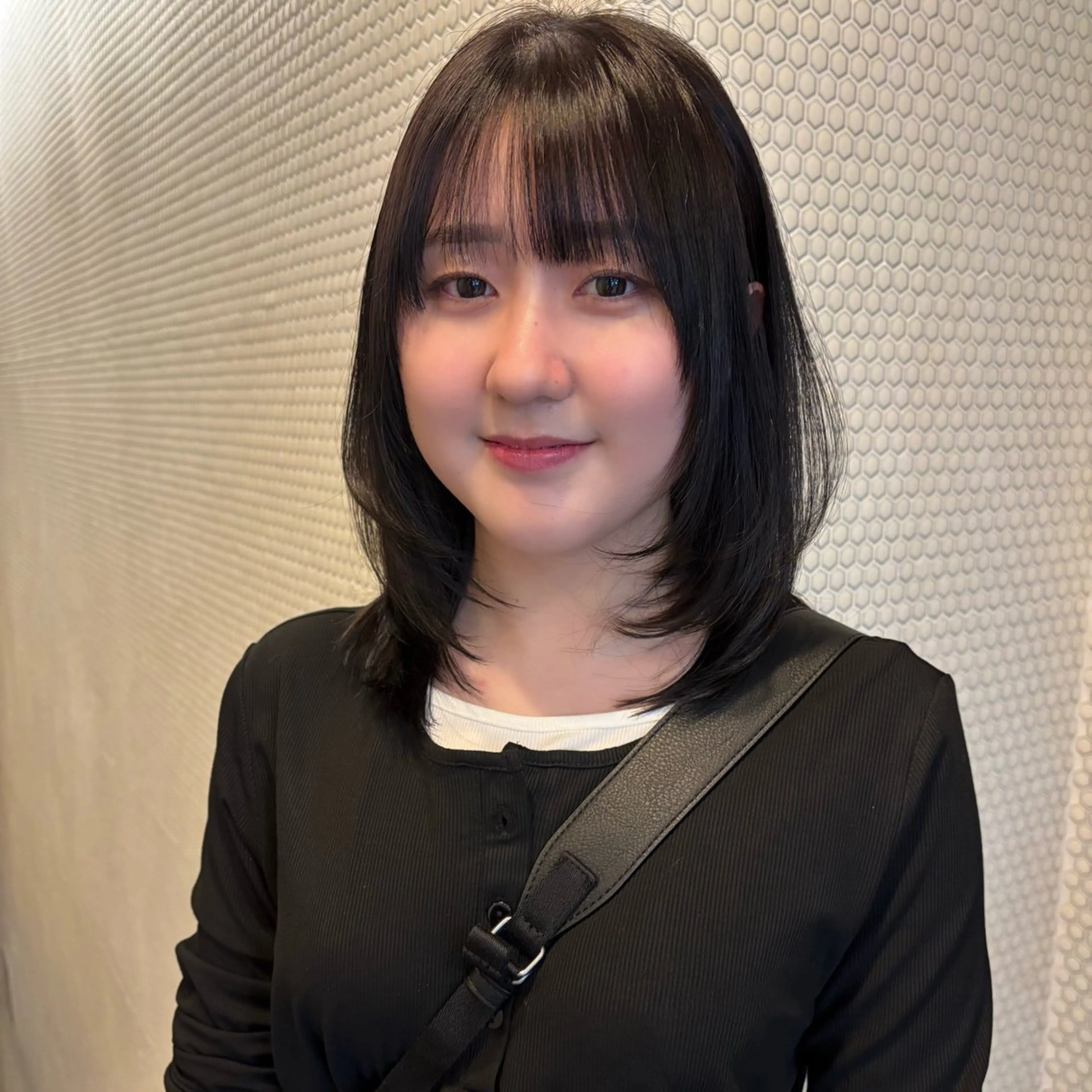 ミディアム 似合わせボブカット/ 髪質改善/細川実知香のヘアスタイル