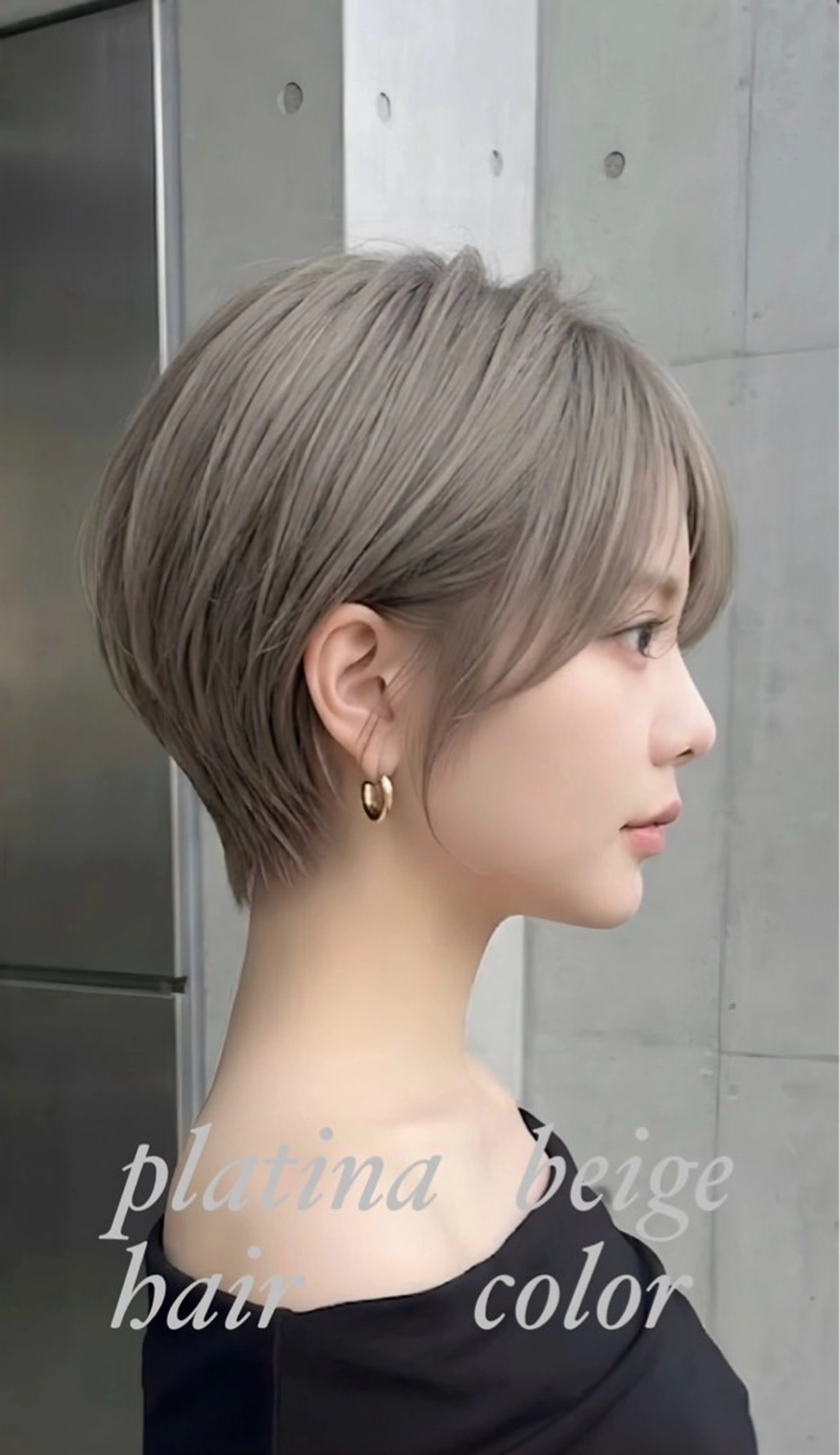 ショート カラー カット ヘアカラー M.SLASH 辻 孝志のヘアスタイル