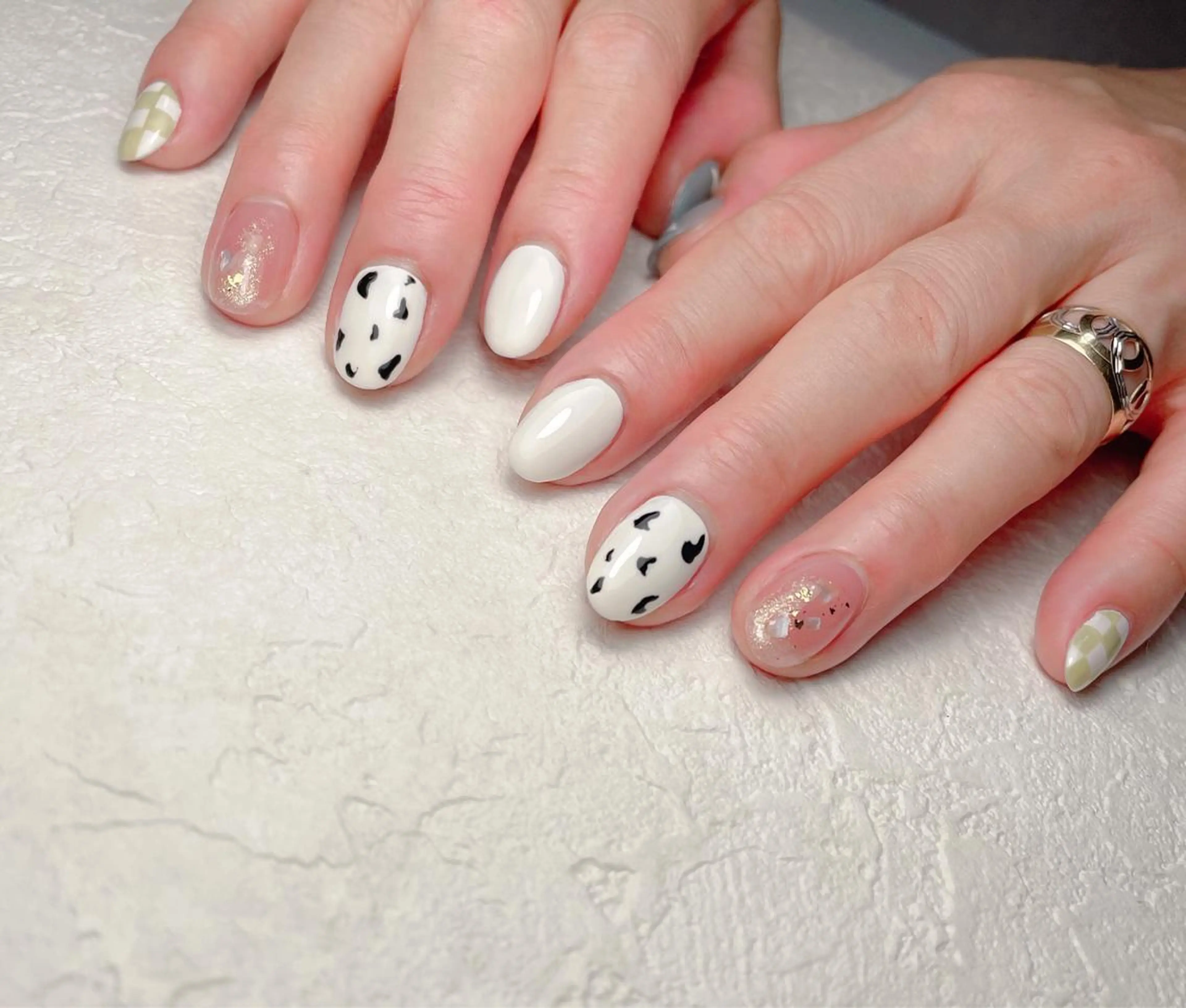 ネイル M🌷nail 長さだし専門店のネイルデザイン