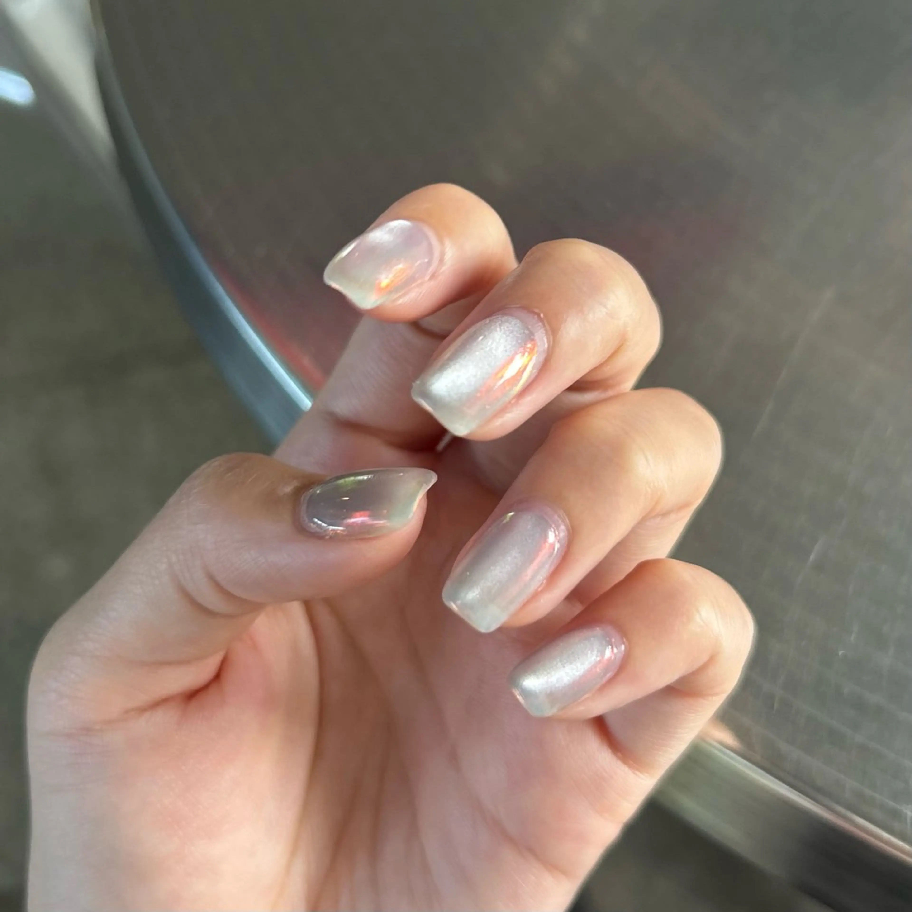 ネイル マグネットネイル Yumi シンプルネイルのネイルデザイン