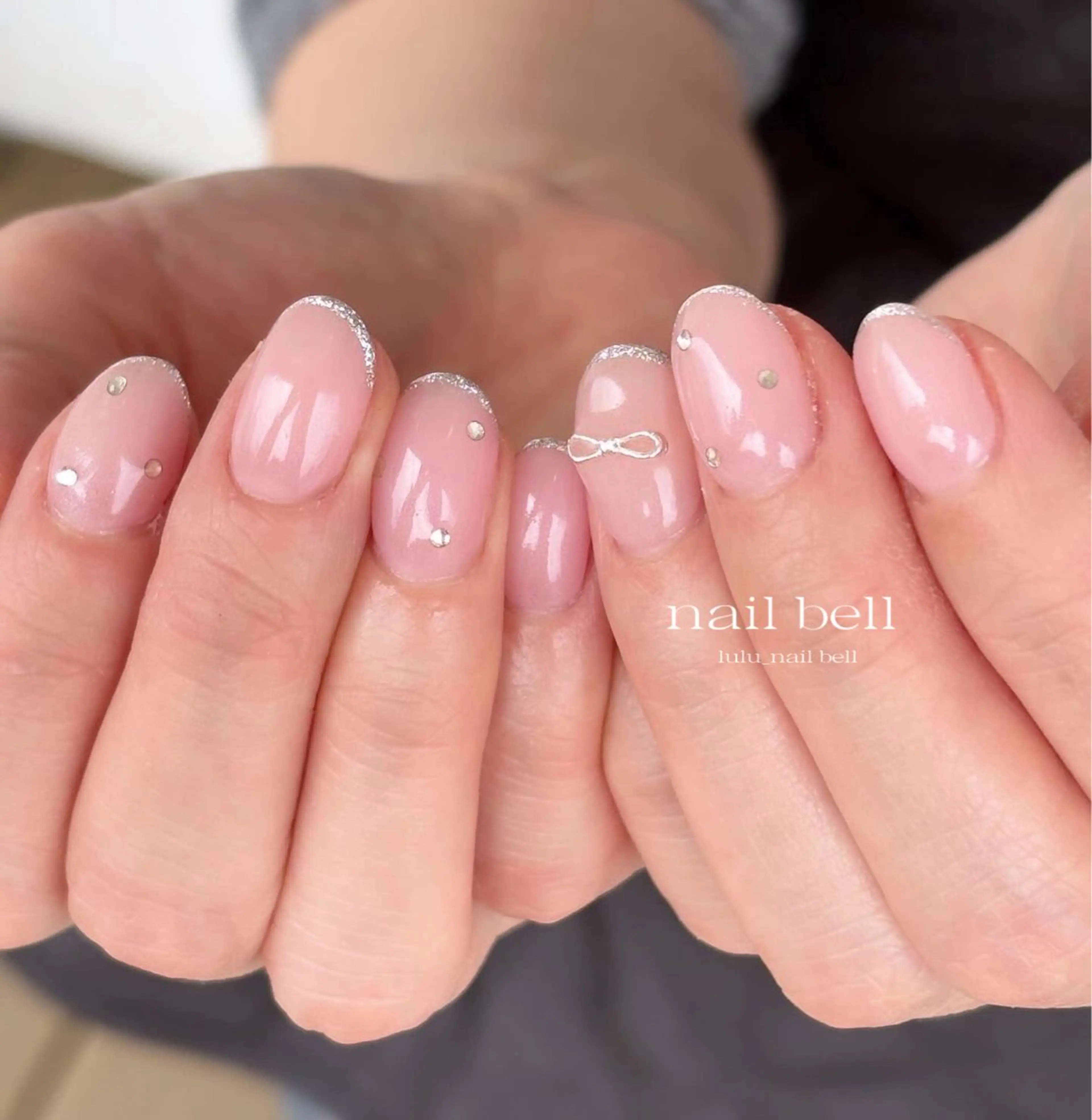 ネイル 大人可愛いネイル🎗 Hinaのネイルデザイン