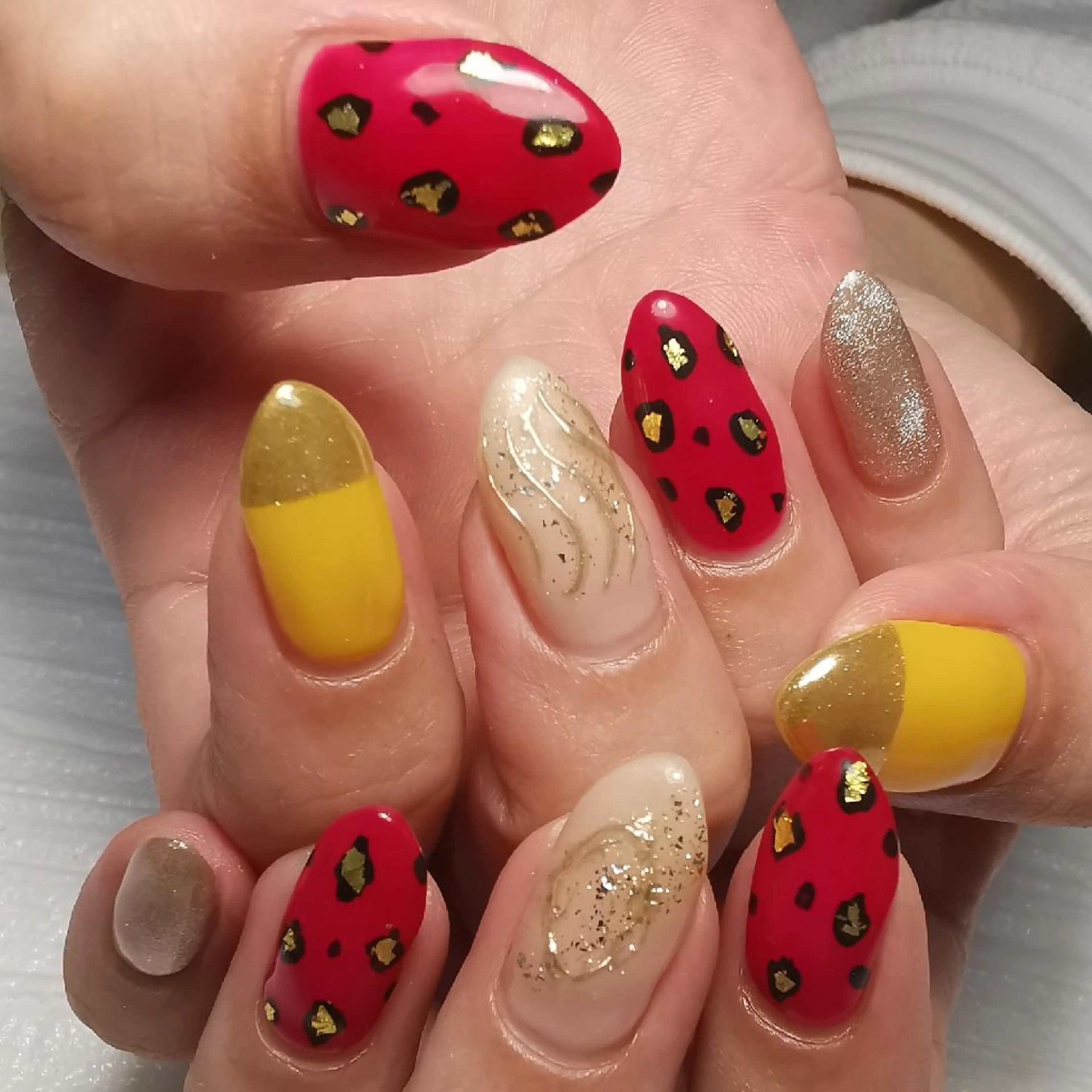 ネイル フレンチネイル ミラーネイル ハンドネイル reve あやののネイルデザイン