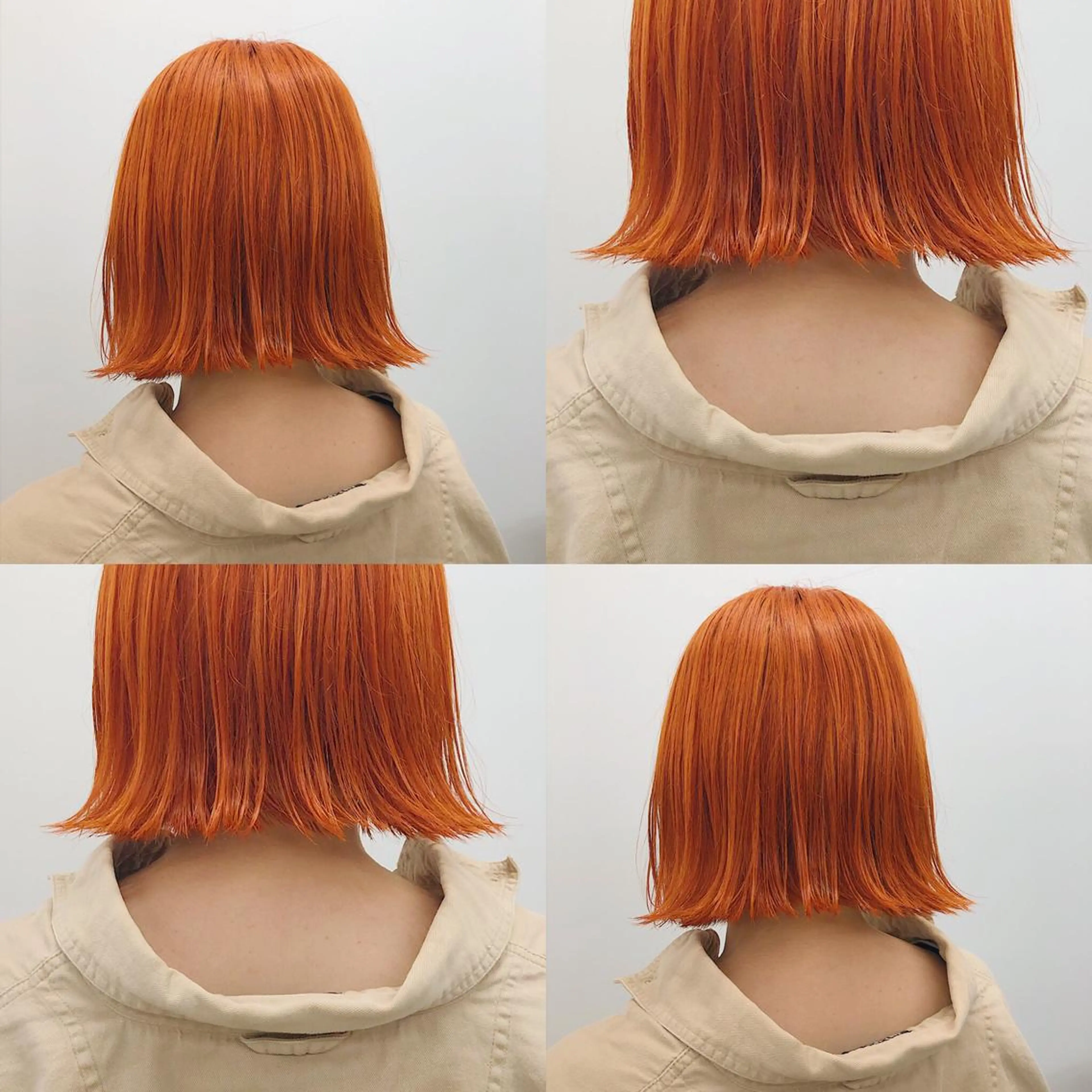 ショート カラー ヘアアレンジ Flamme Annaのヘアスタイル