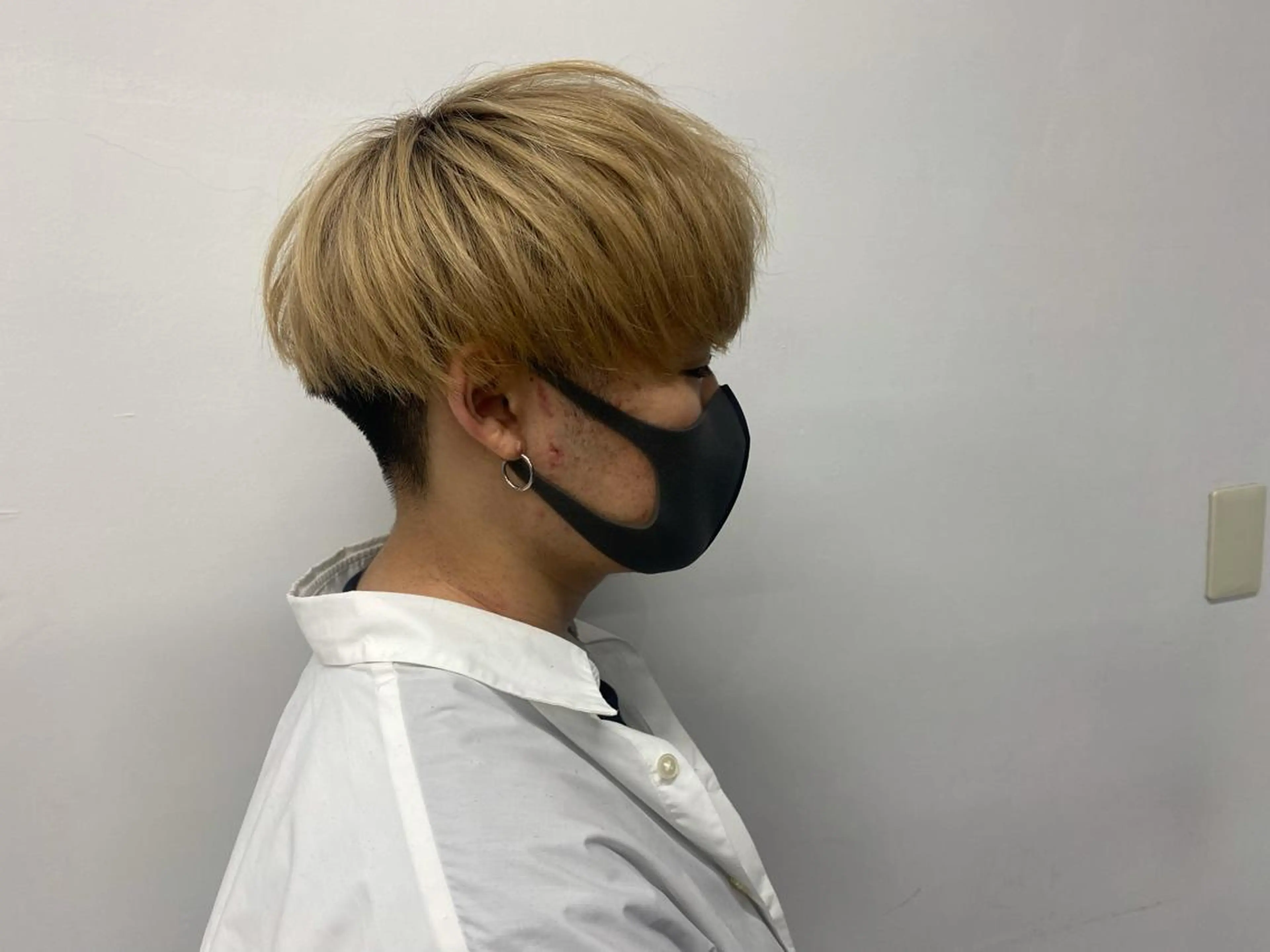 ショート カラー メンズ スパイキー/フェザー /波巻き/かいとのヘアスタイル