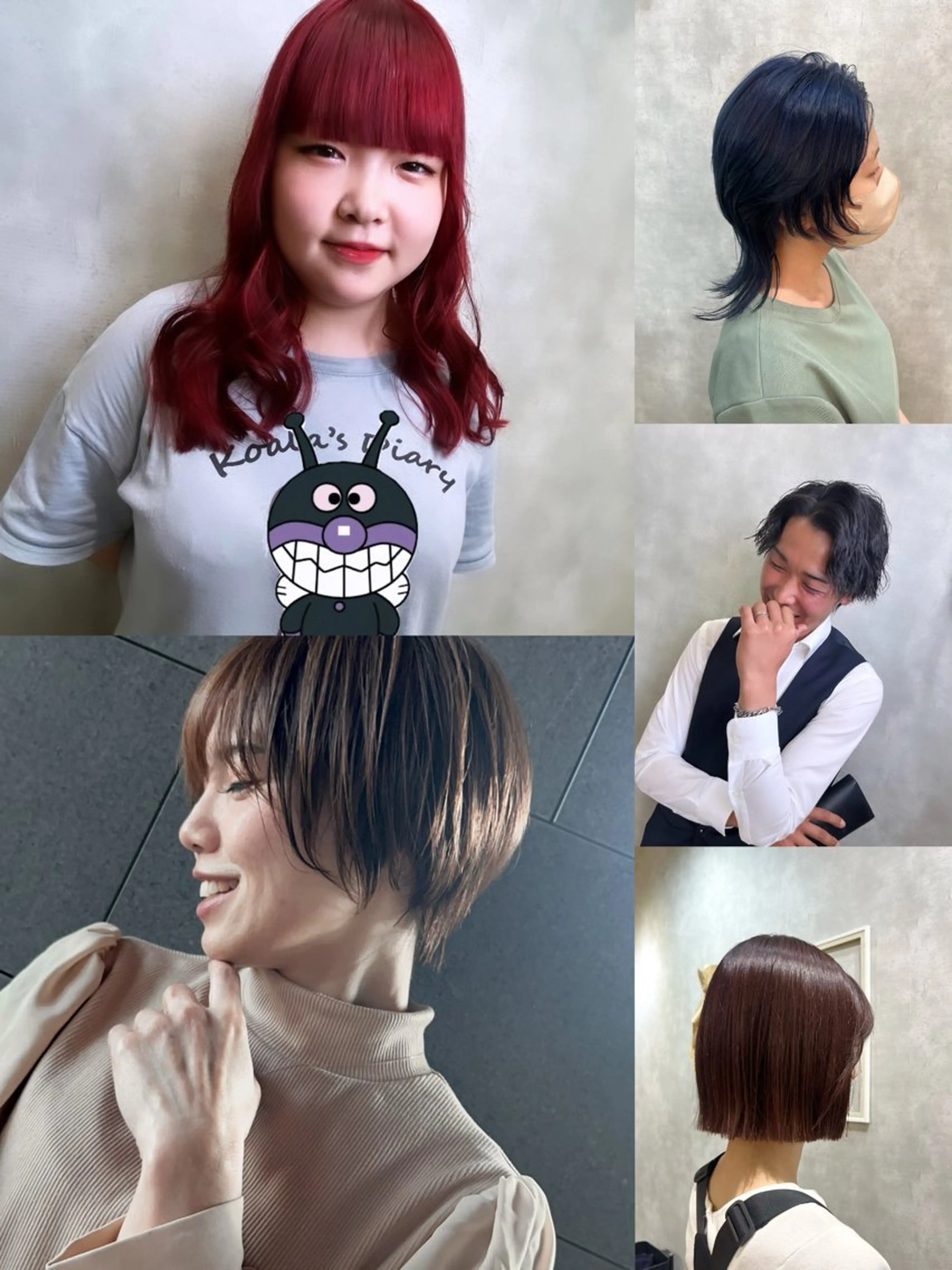 ショート 似合わせカット 撮影モデル ROSEL はしぐち ななみのヘアスタイル