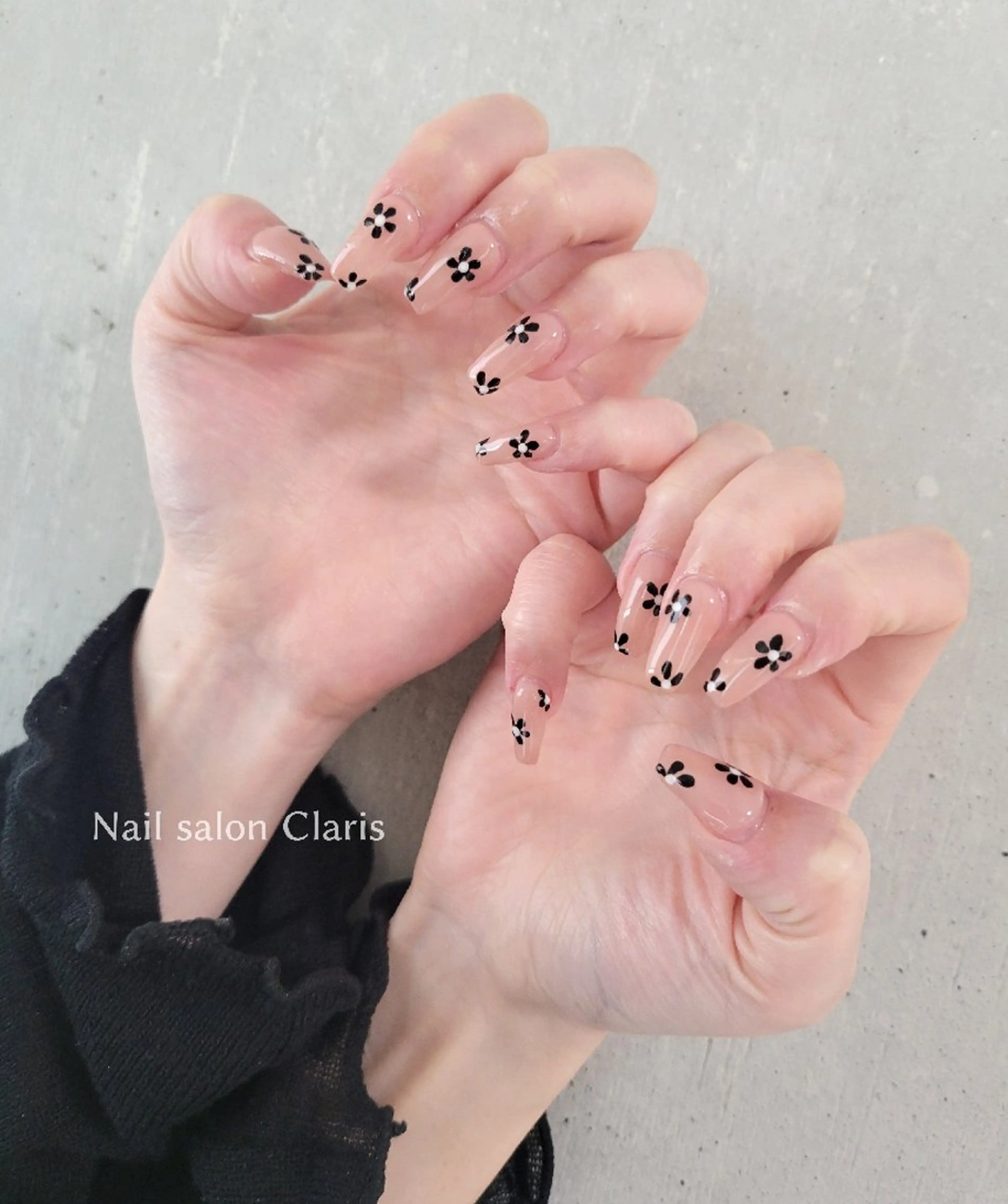 ネイル アートネイル スカルプネイル Nailsalon Clarisのネイルデザイン