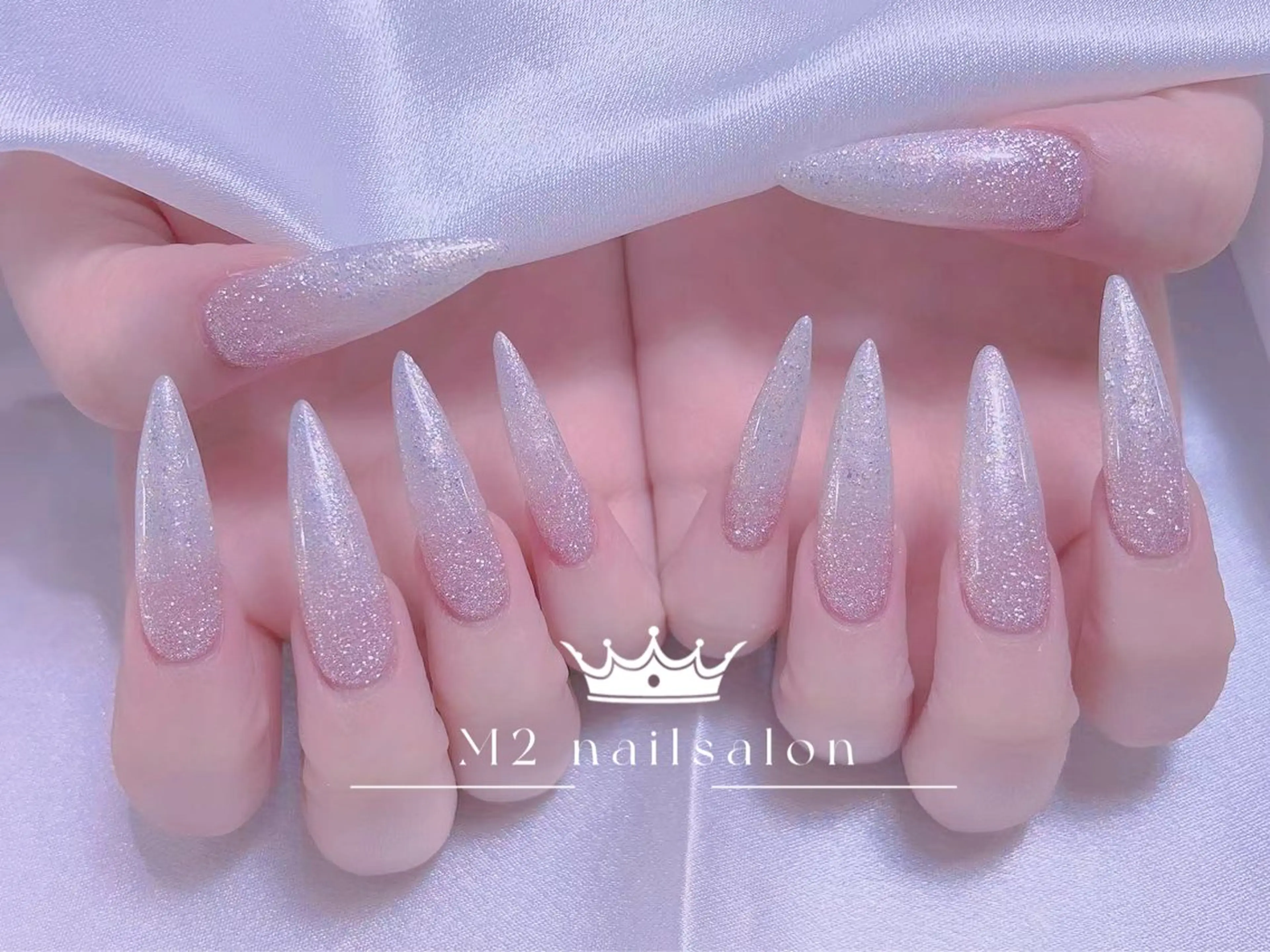 ネイル ハンドネイル 長さだし専門店 M2　rikaのネイルデザイン