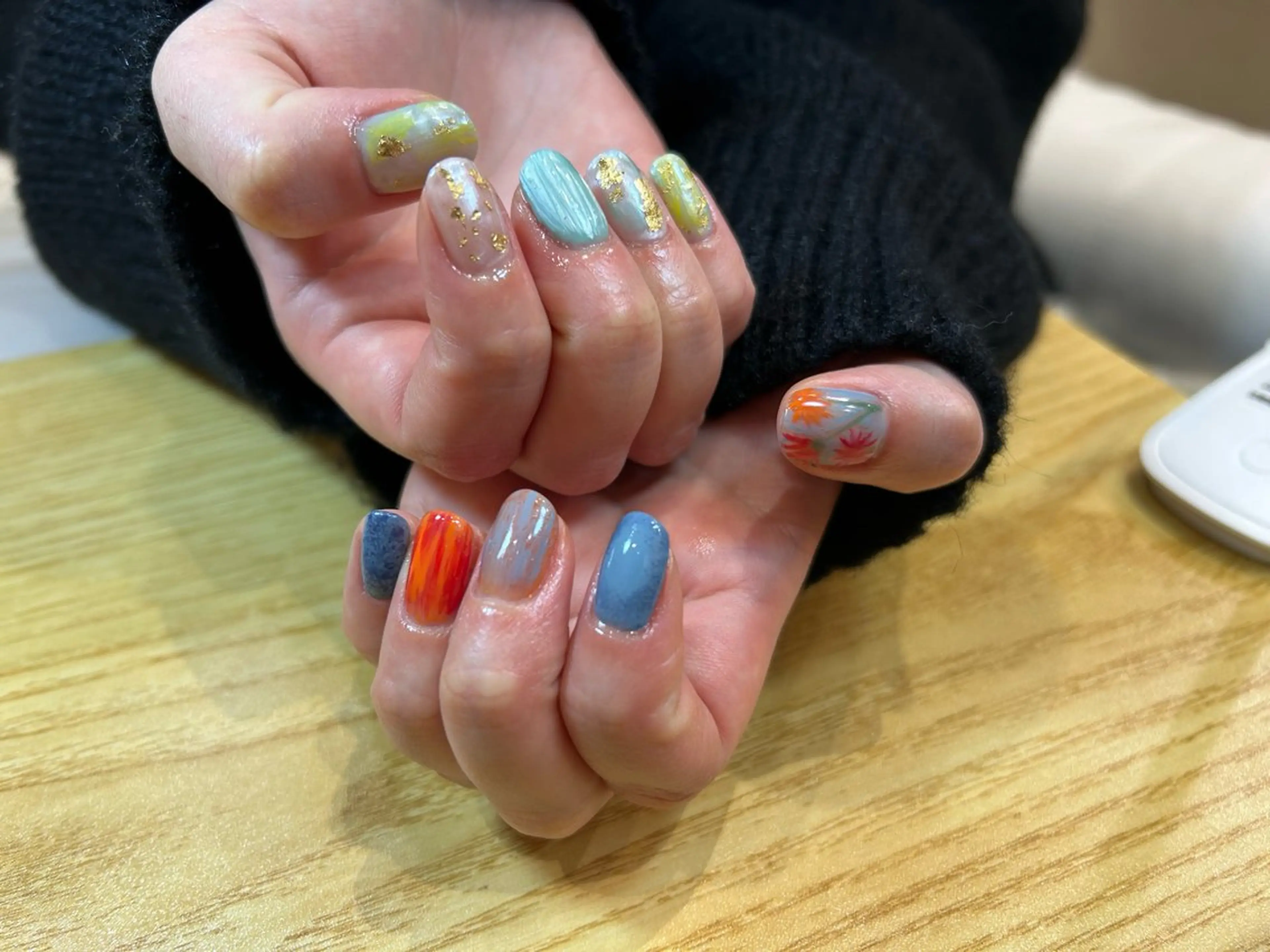 ネイル 阿部 まきほのヘアスタイル