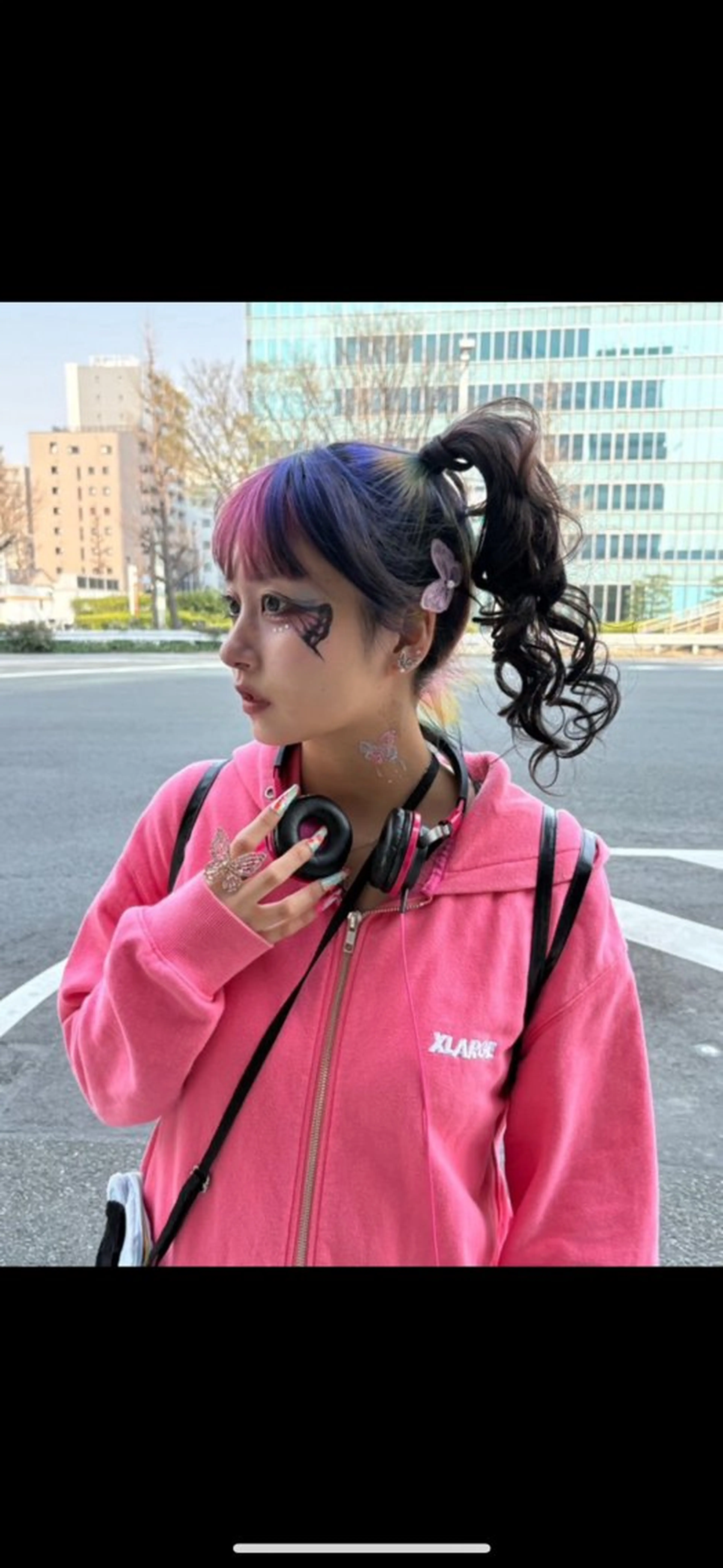 セミロング カラー ヘアカラー 名古屋/デザイン/ ブリーチ/松井亮磨のヘアスタイル