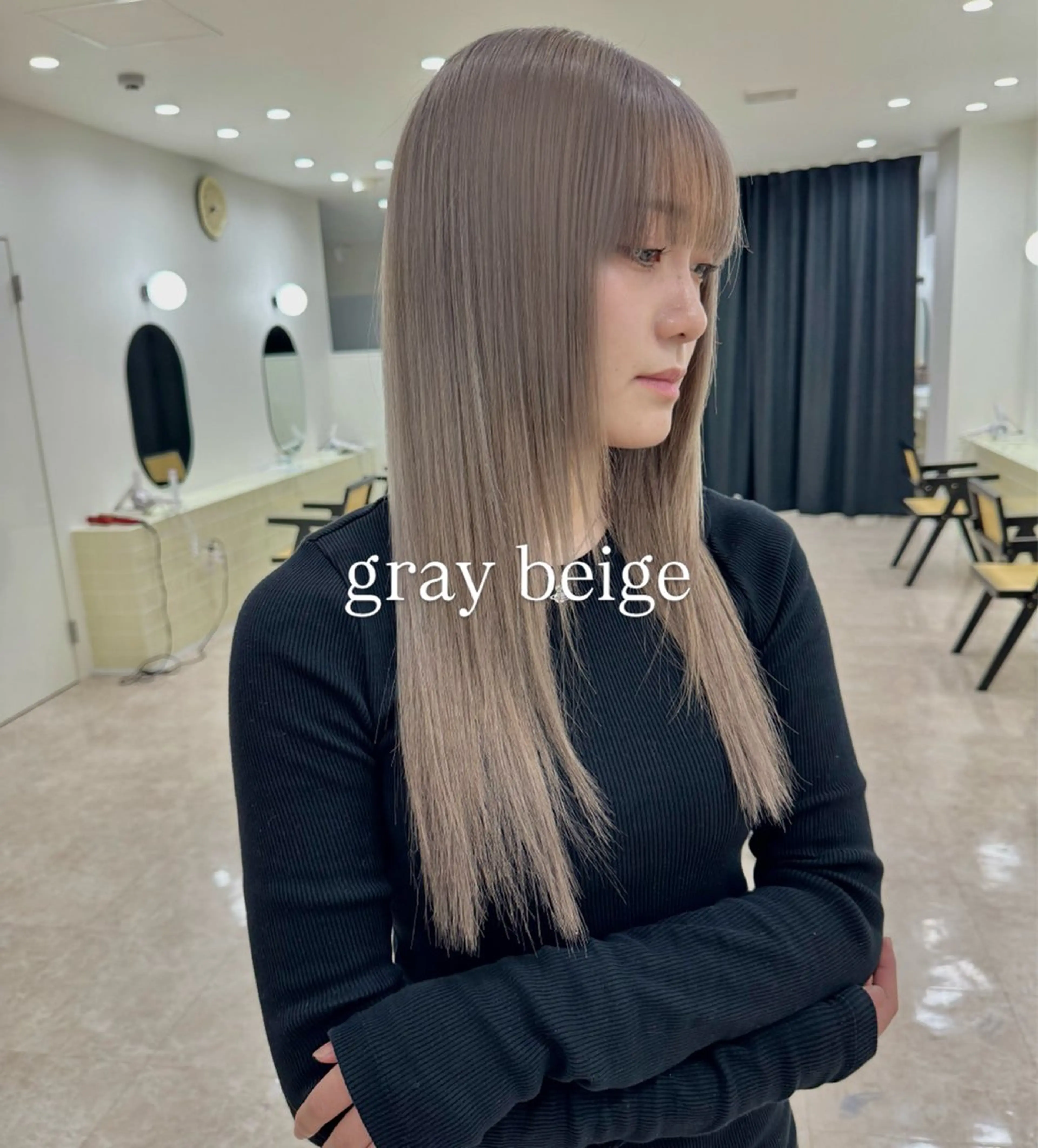 ロング カラー ヘアカラー ブリーチ/レイヤー/ コイデリュウセイのヘアスタイル