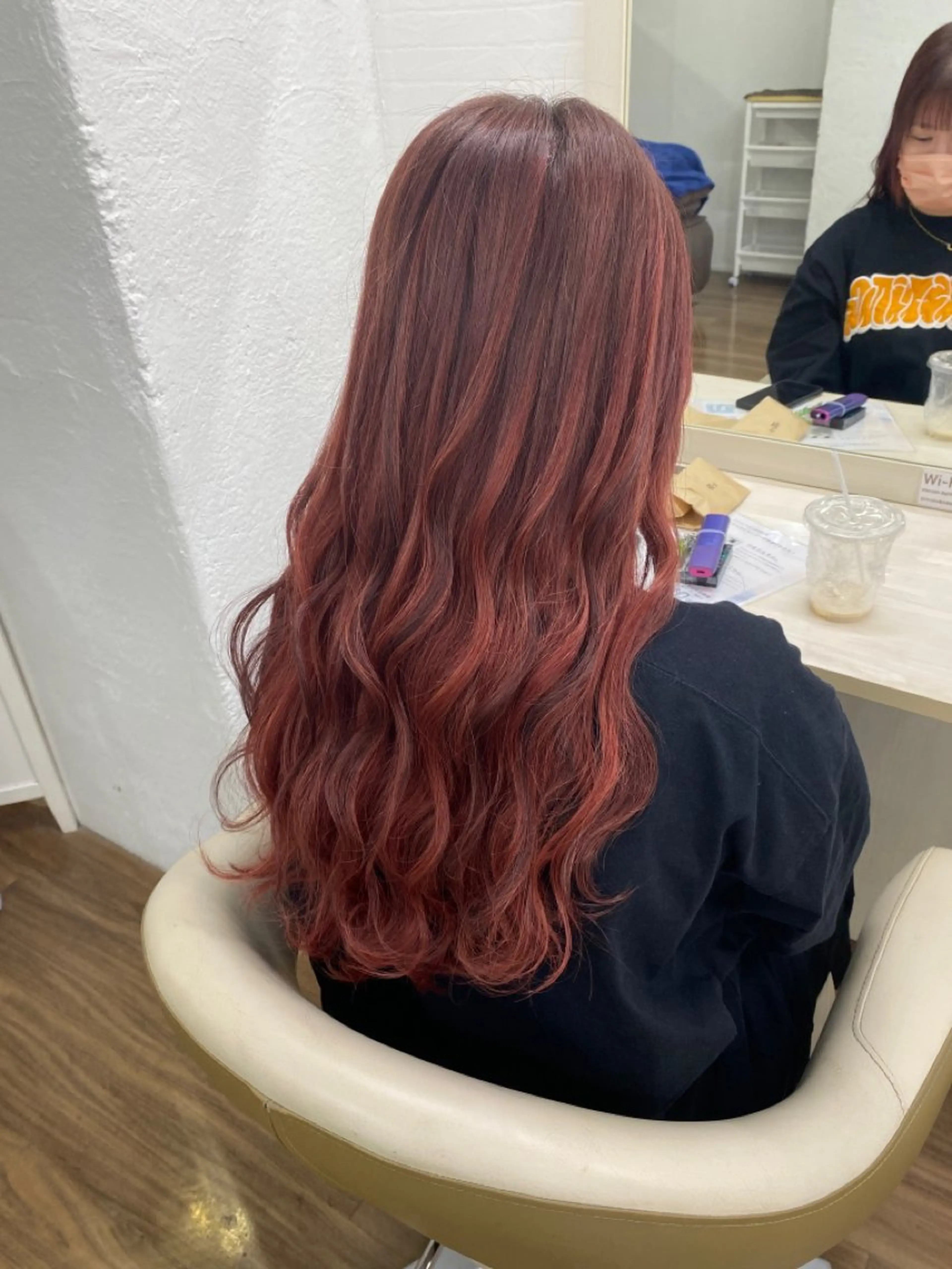 ショート カラー エクステ ショートヘア ヘアカラー トリートメント エクステ GLOSS 心斎橋 山上のヘアスタイル