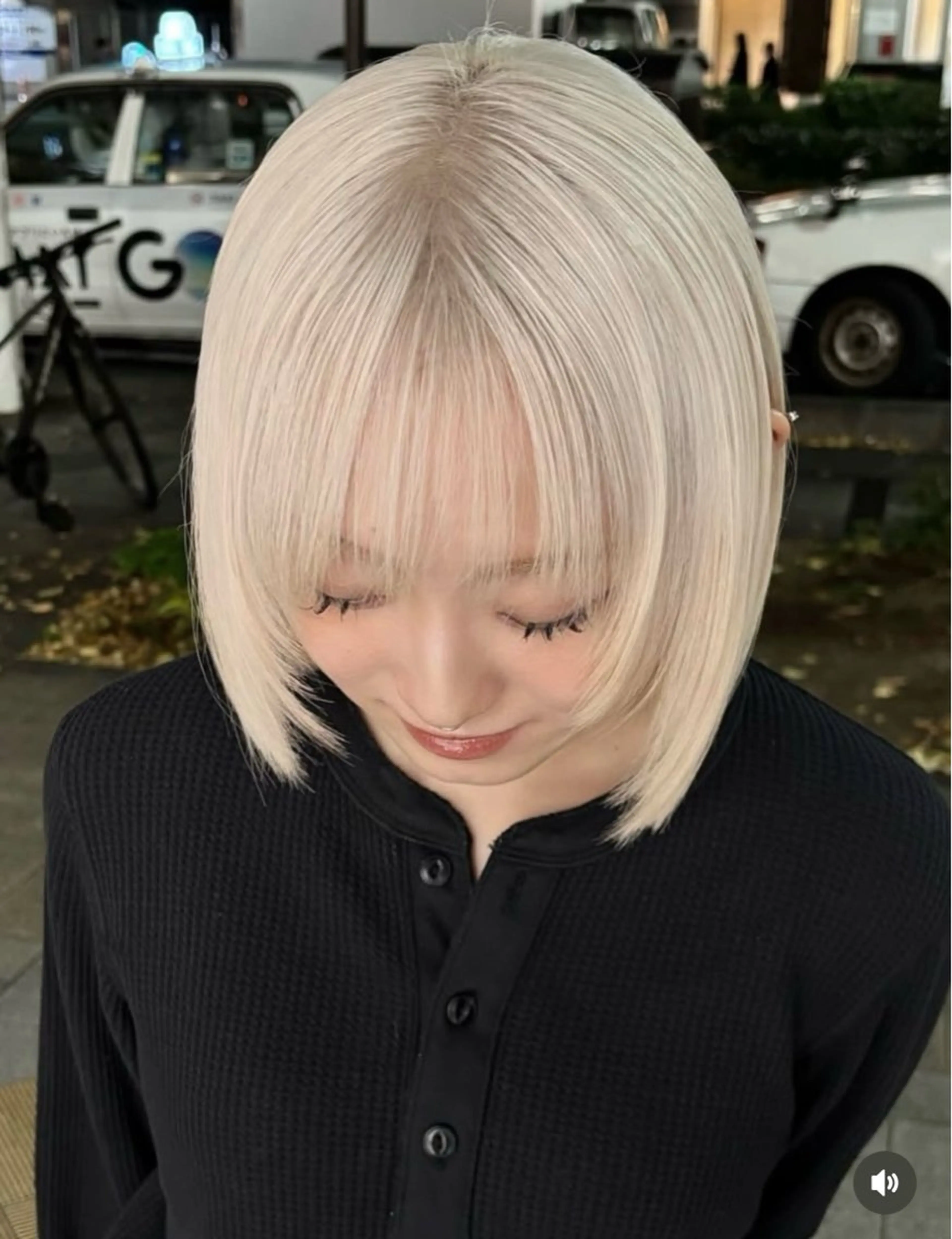 ミディアム トリートメント ヘアカラー トリートメント NORASIBUYA所属・大沼 蘭のヘアスタイル