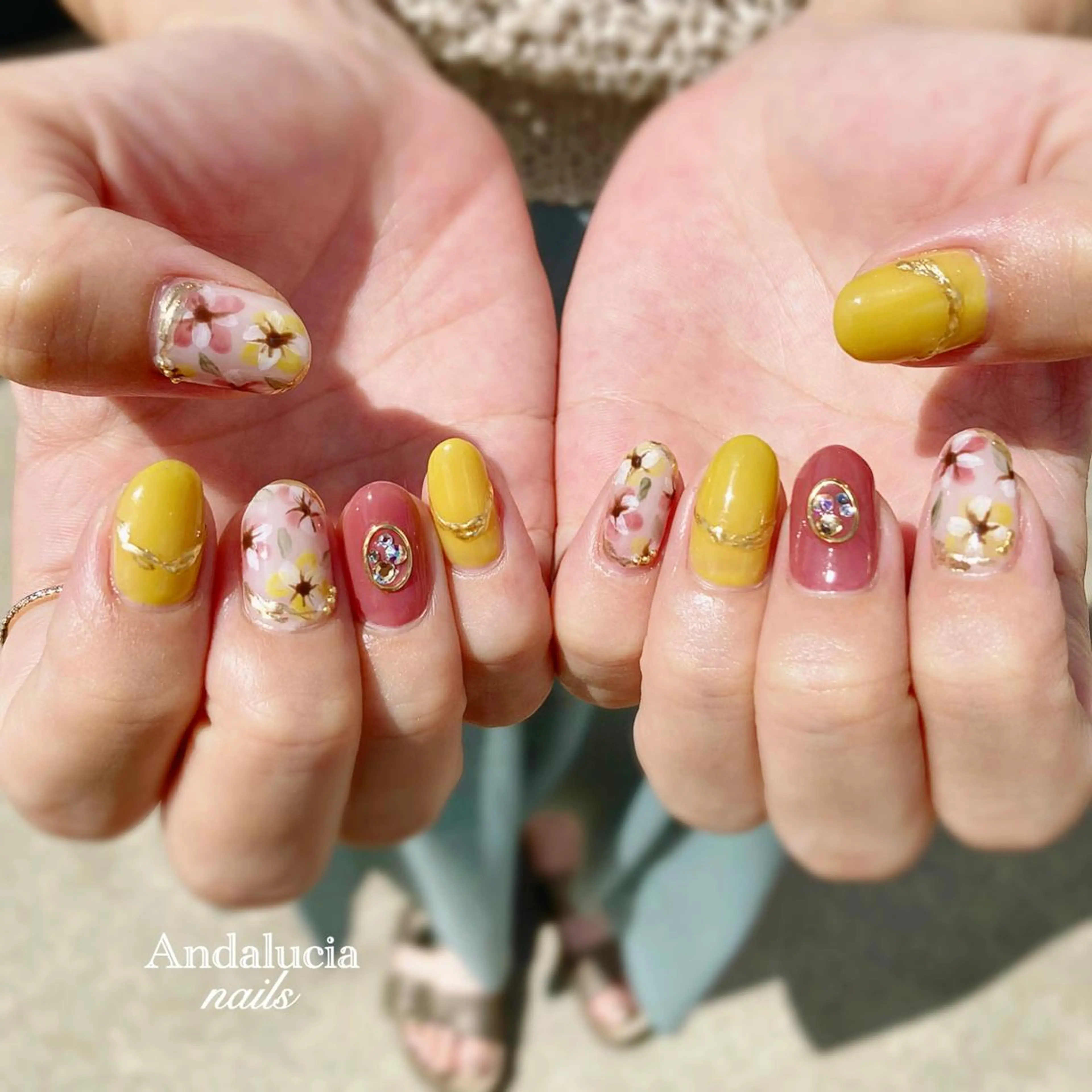 ネイル ハンドネイル Andalucia nailsのネイルデザイン