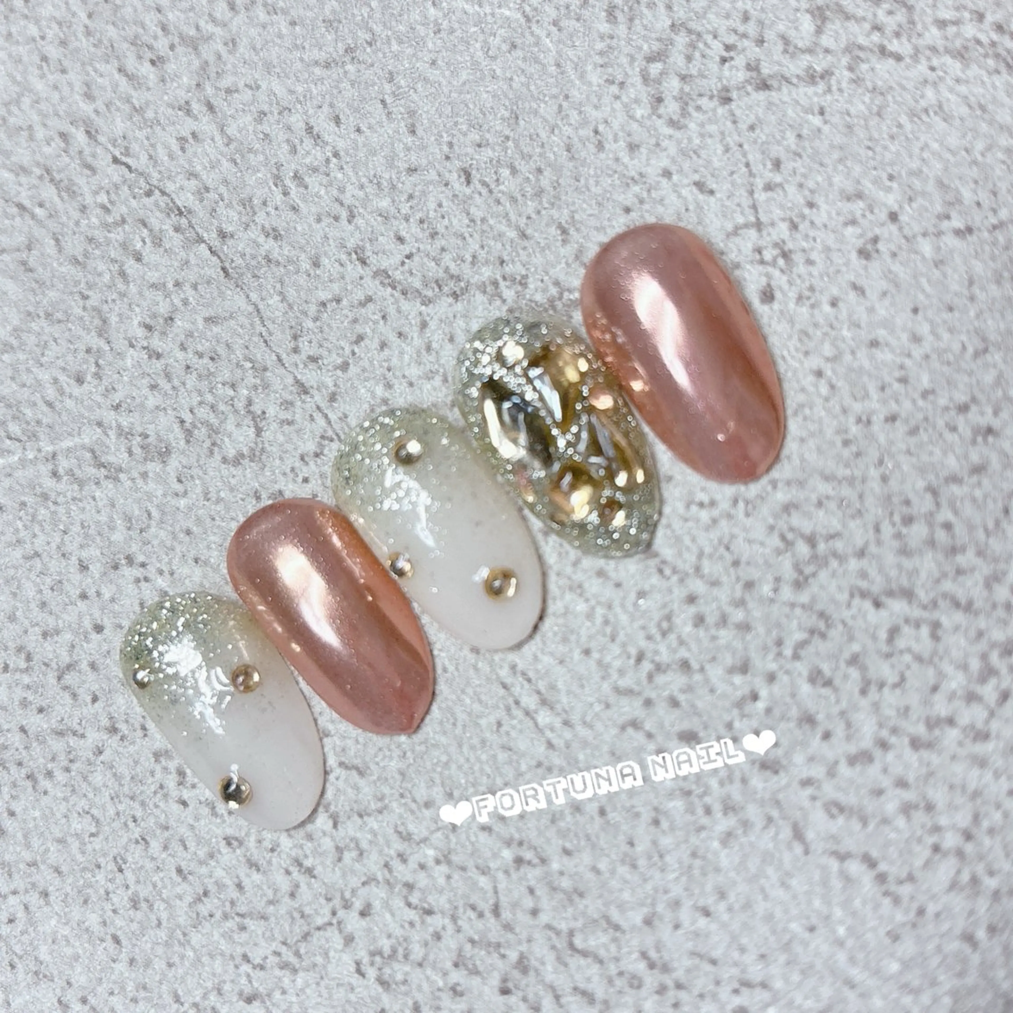 ネイル Nail •Head スパFortunaのネイルデザイン