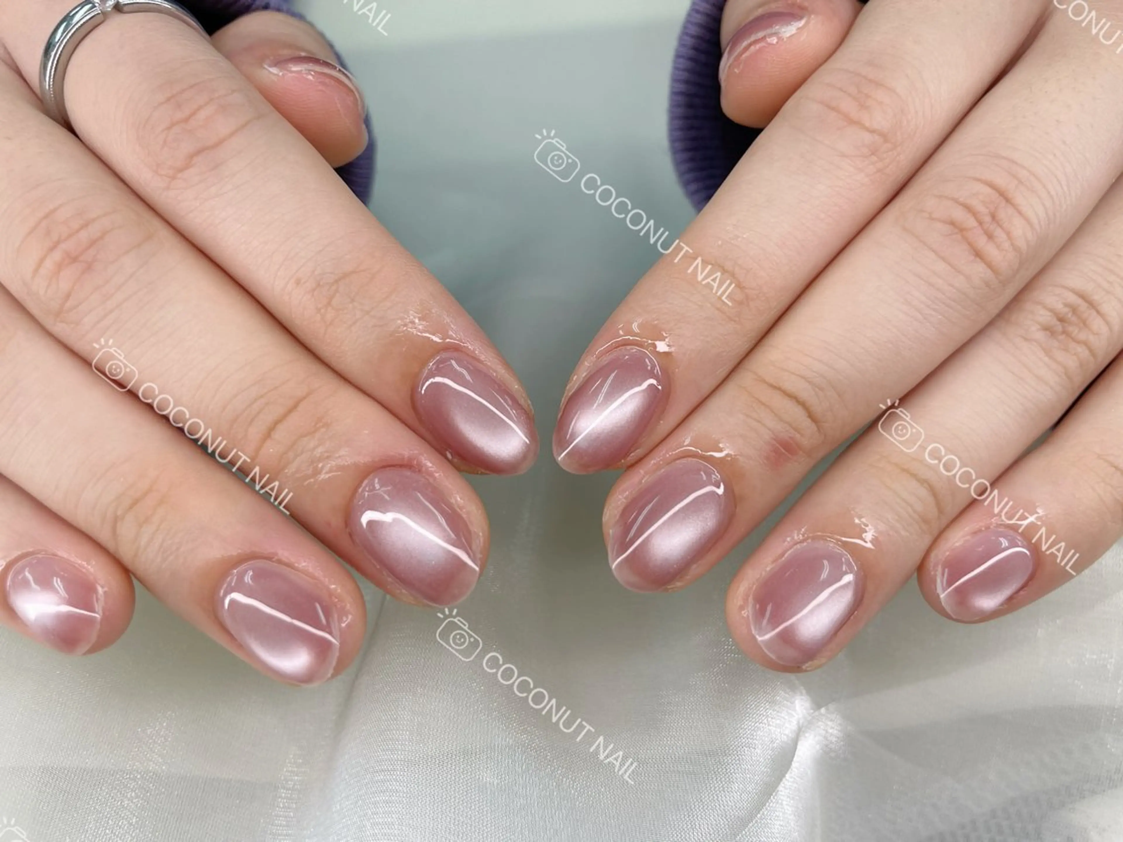 ネイル ハンドネイル 神田 ココナッツのネイルデザイン