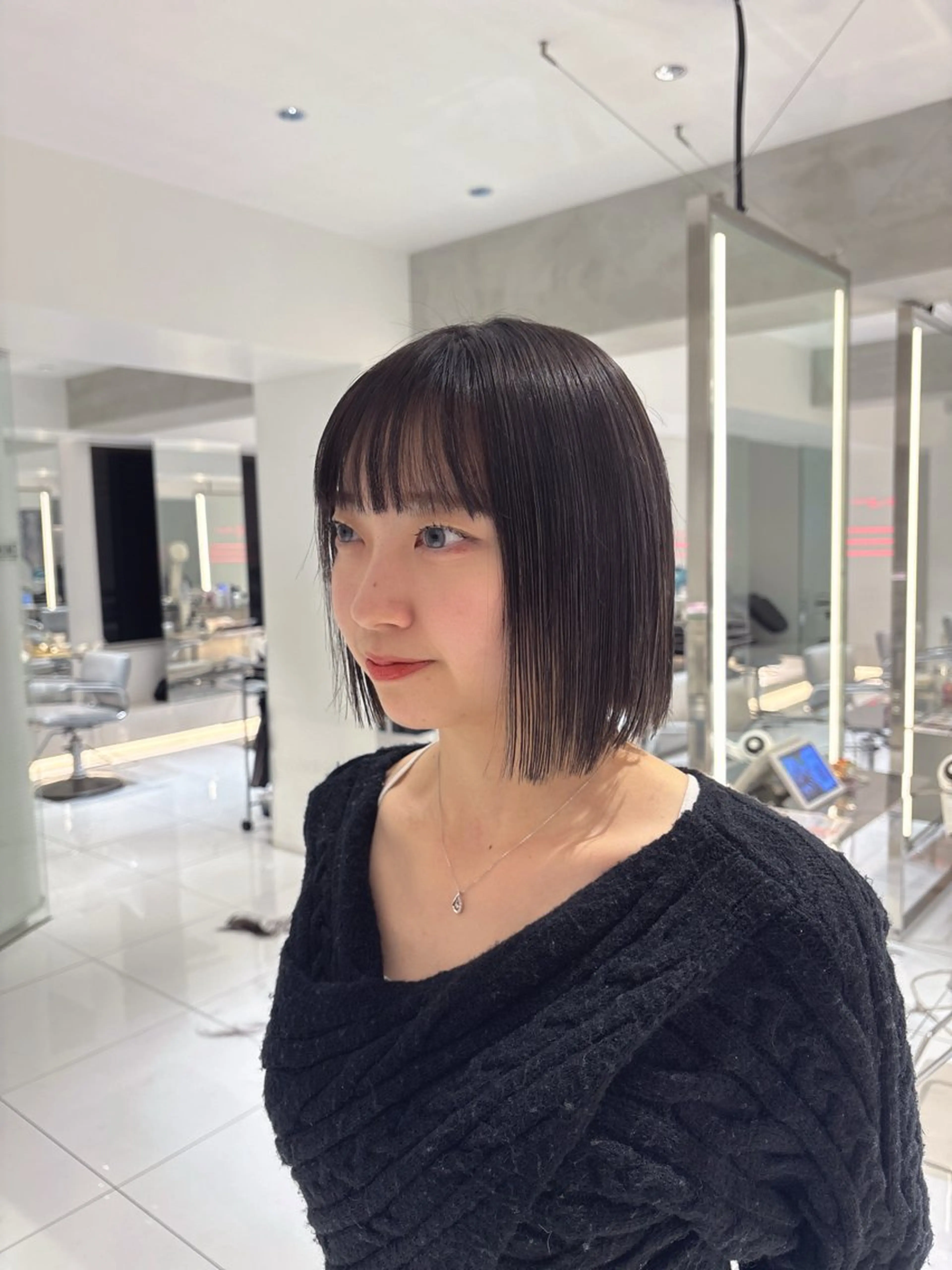 ミディアム カラー カット 🦄Rena 🦄のヘアスタイル