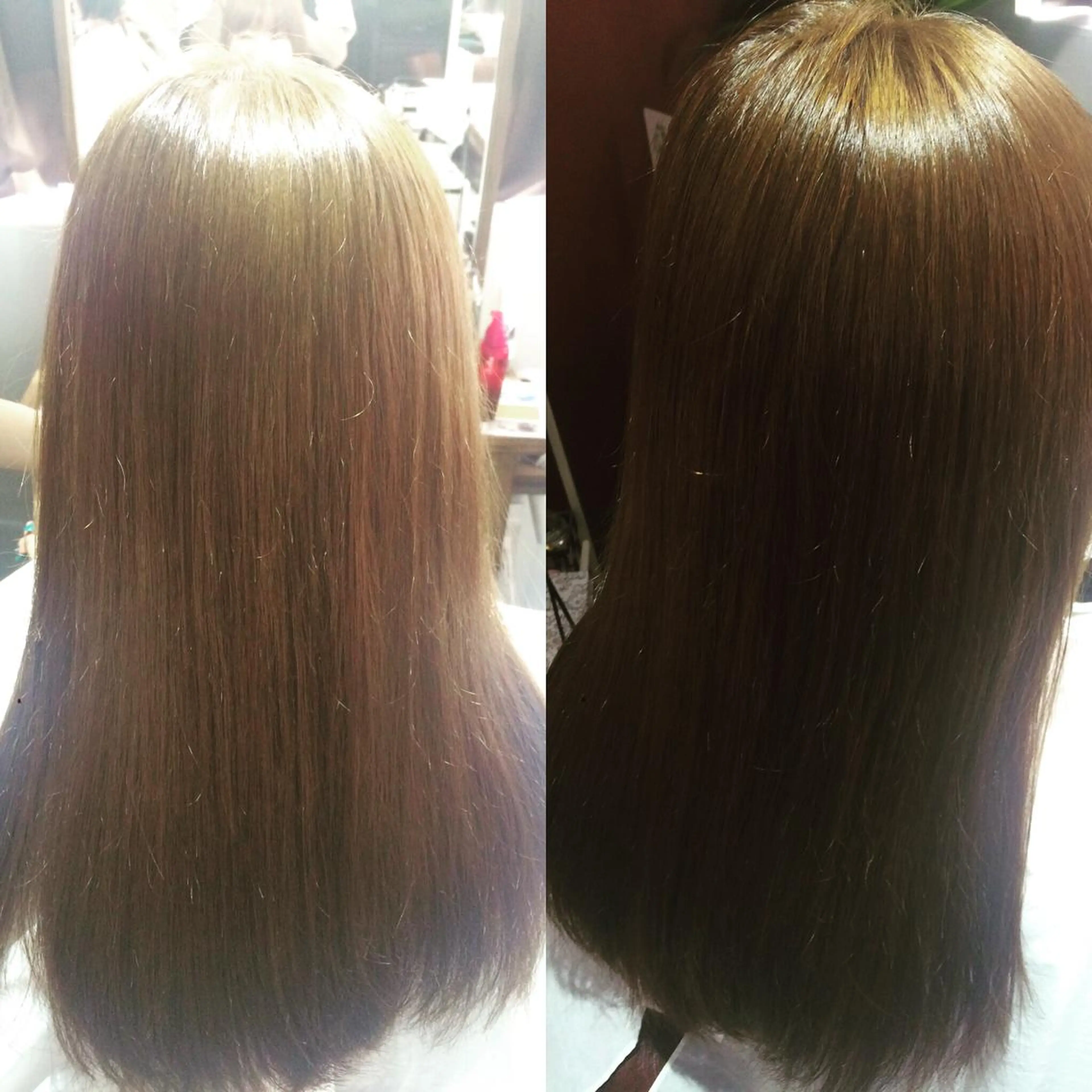 ロング カラー CHAINON 近鉄奈良店のヘアスタイル