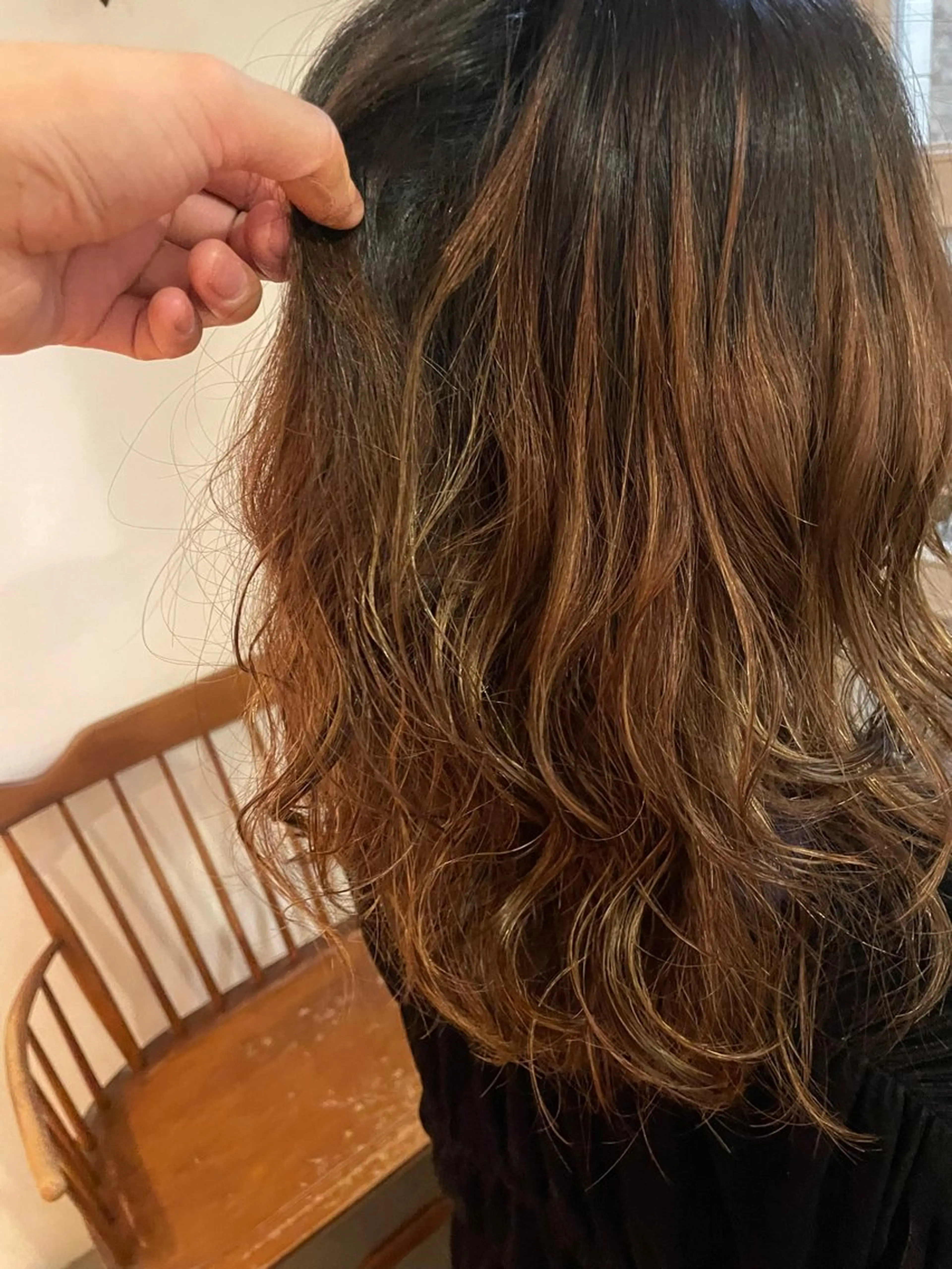 ミディアム パーマ ショートヘア/ メンズヘア/健太郎のヘアスタイル