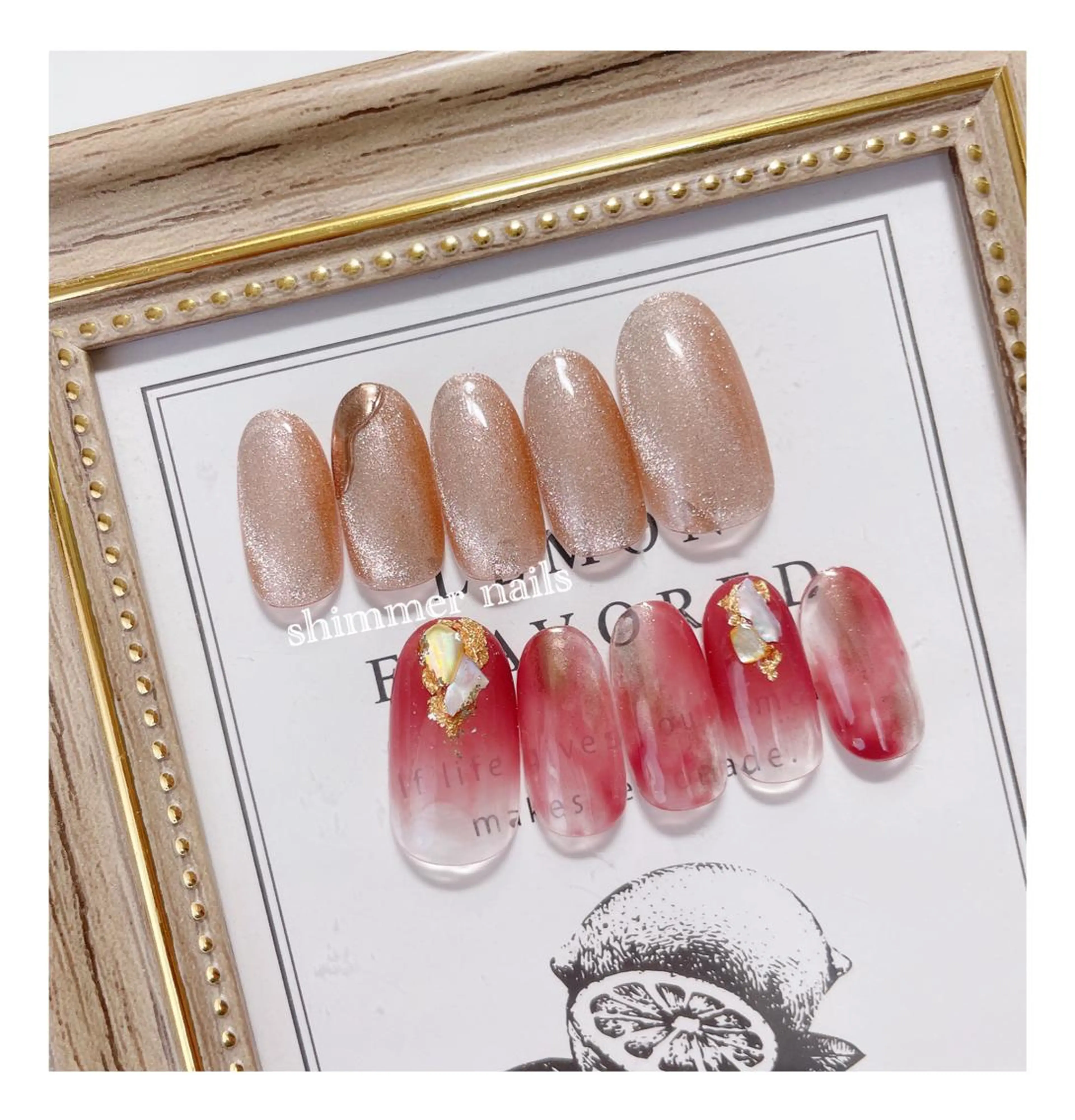 ネイル アートネイル shimmer nailsのネイルデザイン