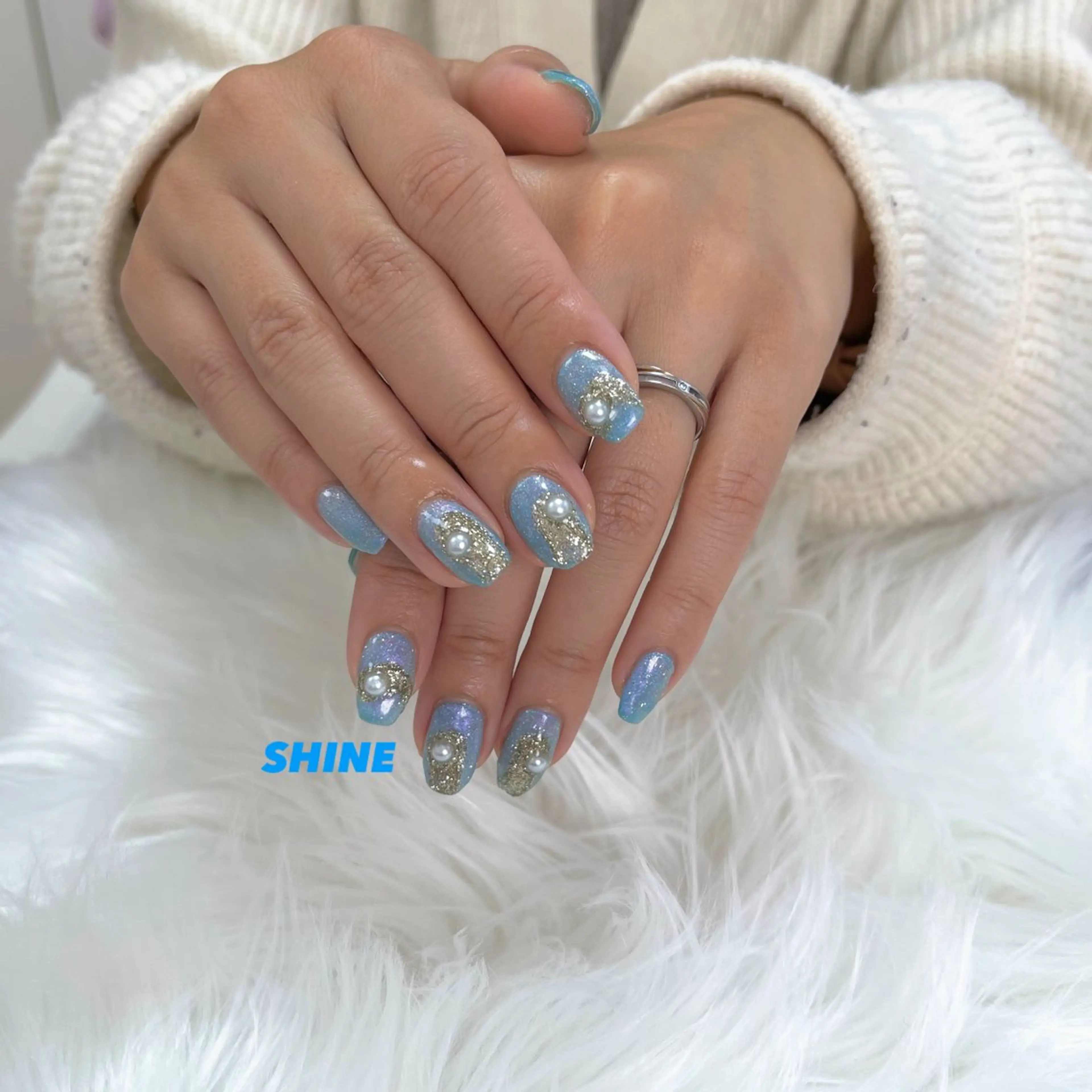 ネイル ハンドネイル SHINE nail salonのネイルデザイン