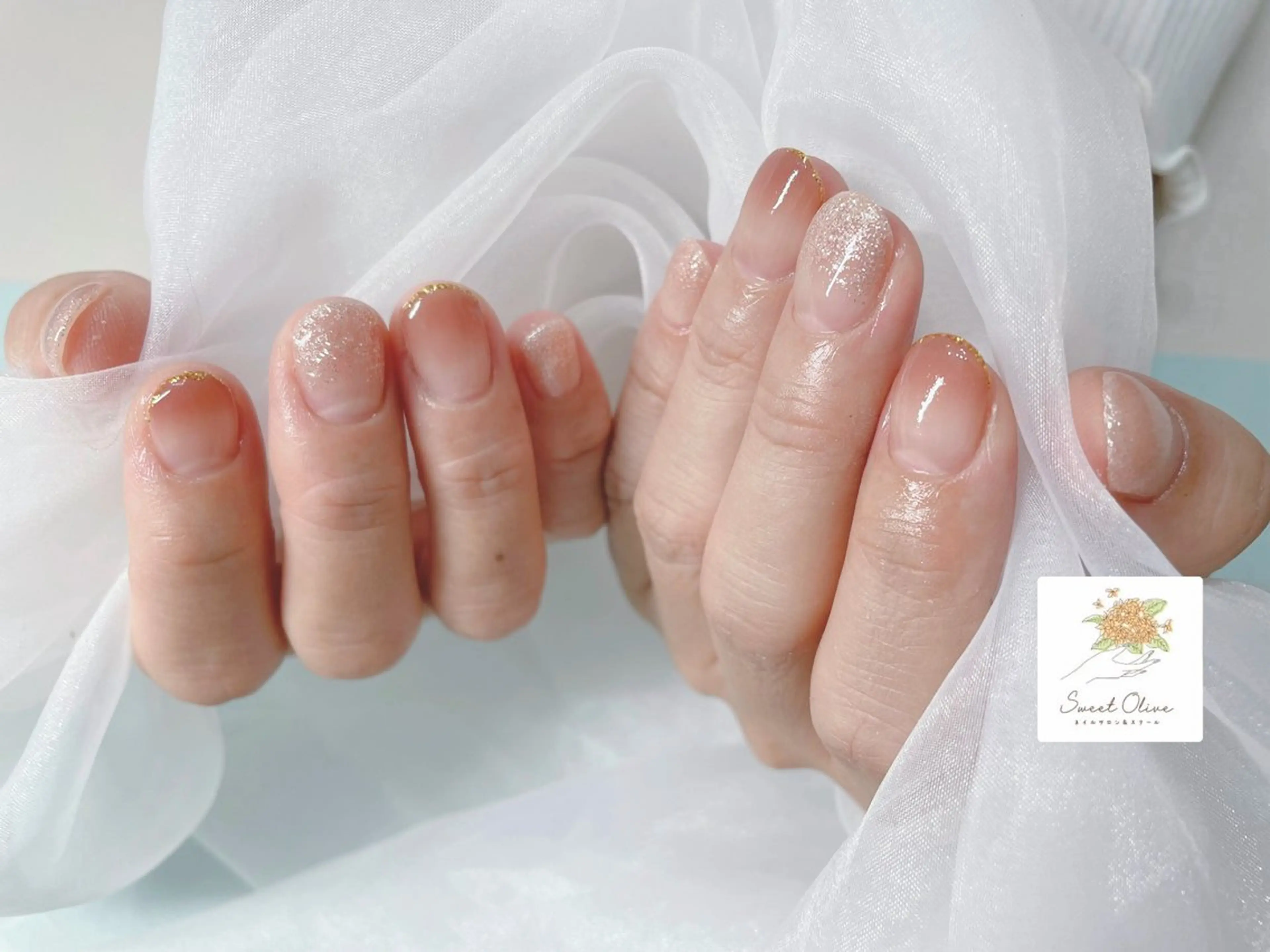 ネイル グラデーション SweetOlive Chinatsuのネイルデザイン