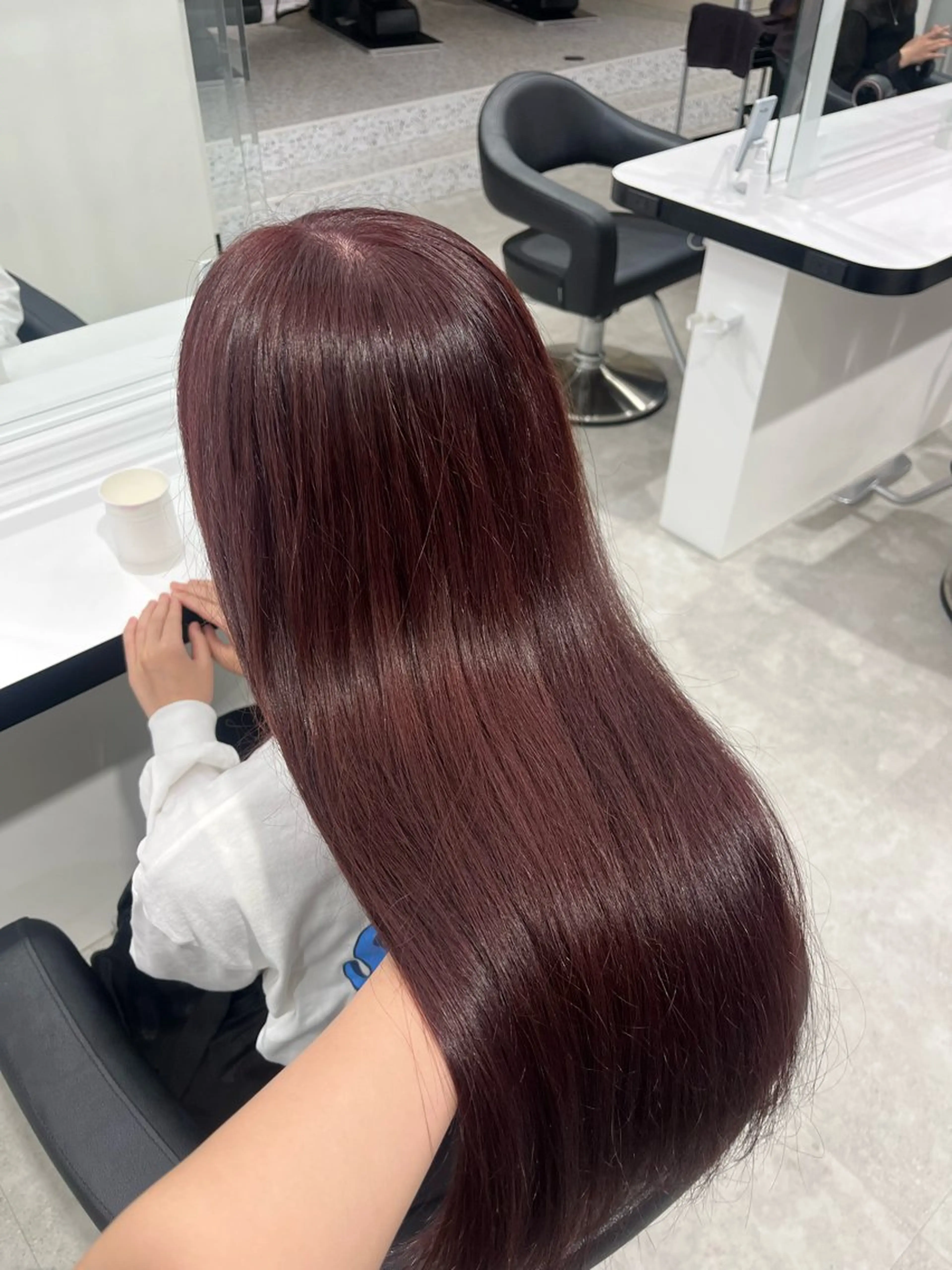 ロング カラー みう/仙台/暖色/ 艶髪/顔周りカット/のヘアスタイル