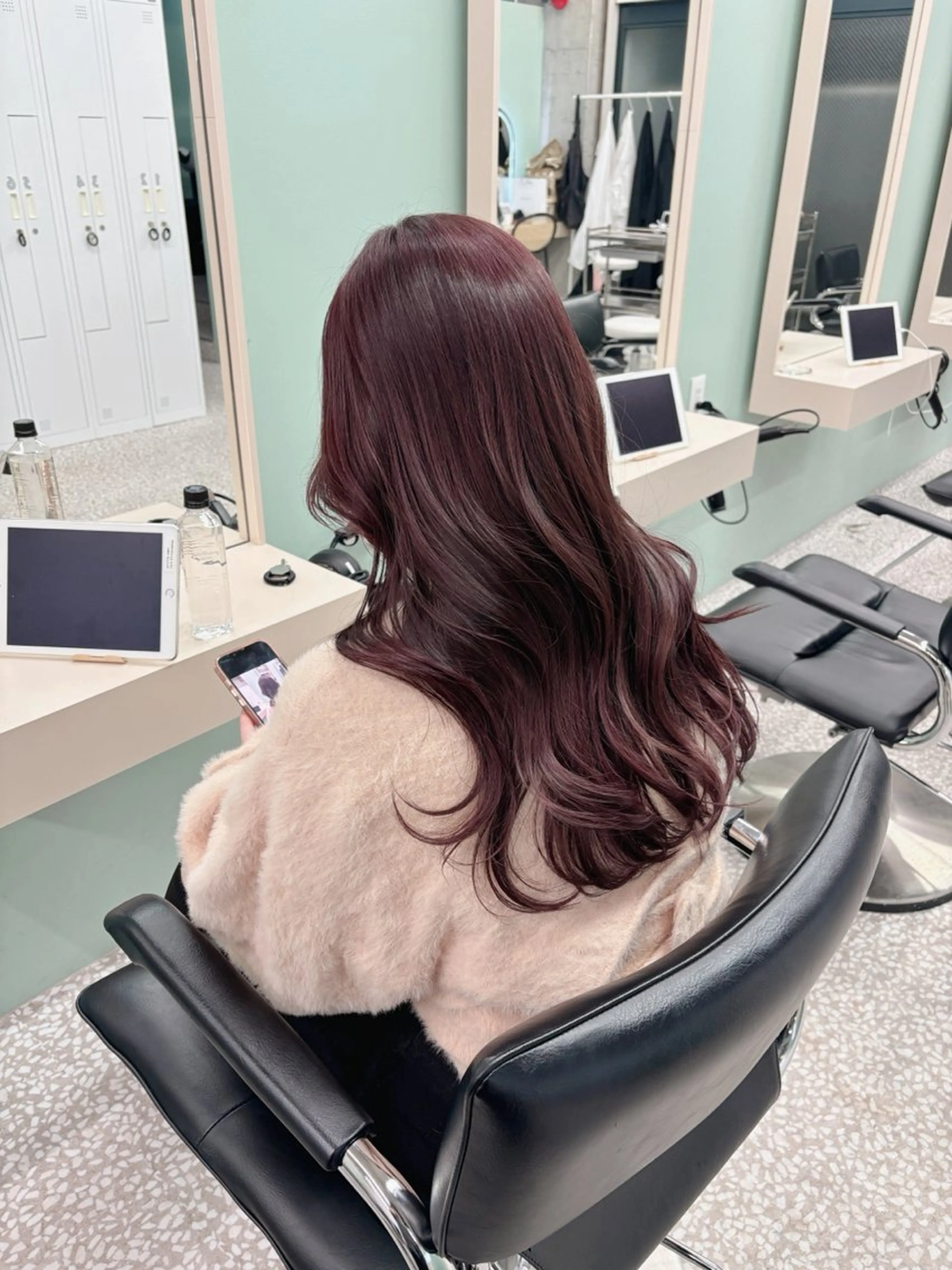 セミロング nanami IROW大名のヘアスタイル