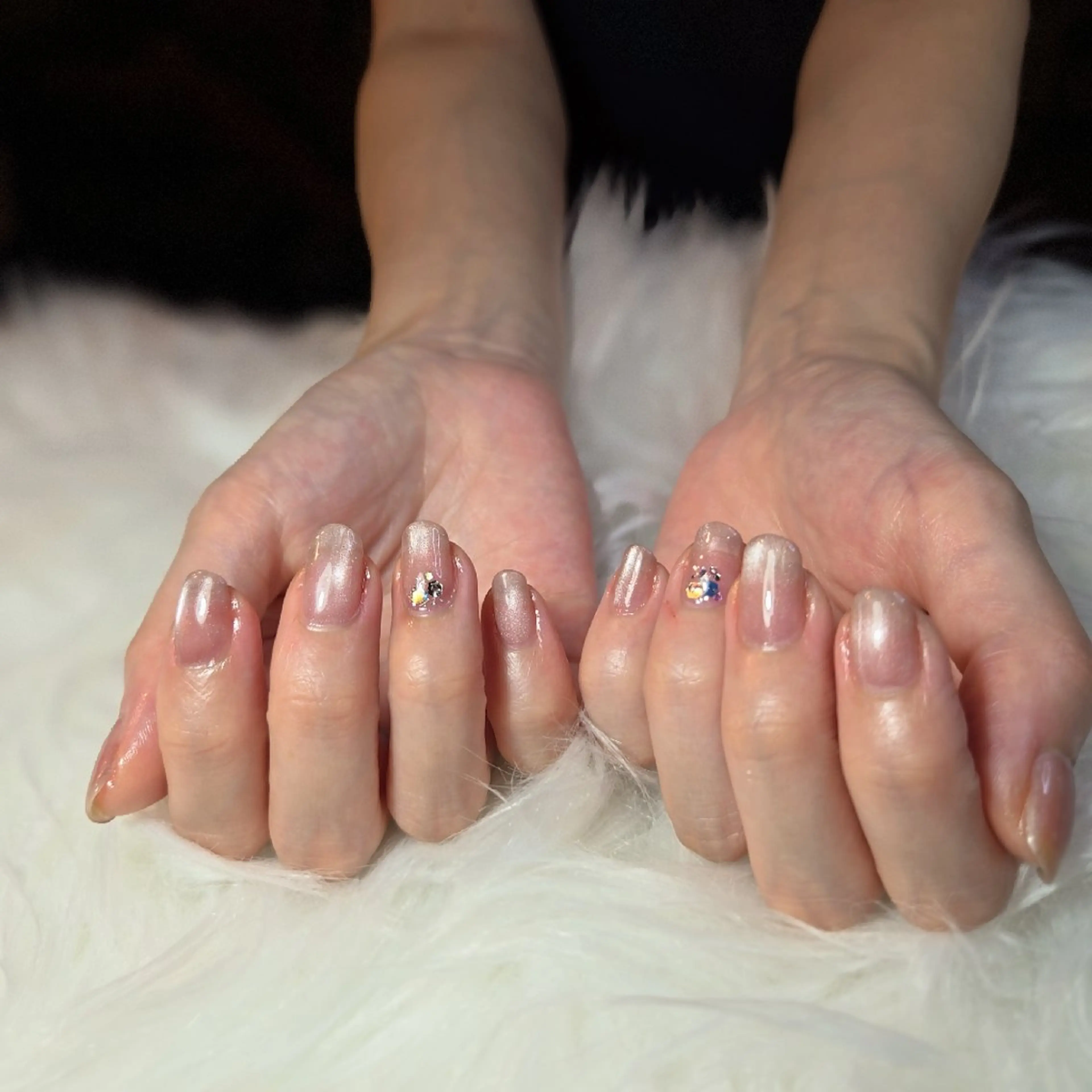 ネイル 長さ出し ジェルネイル スカルプネイル Nail Allureのネイルデザイン