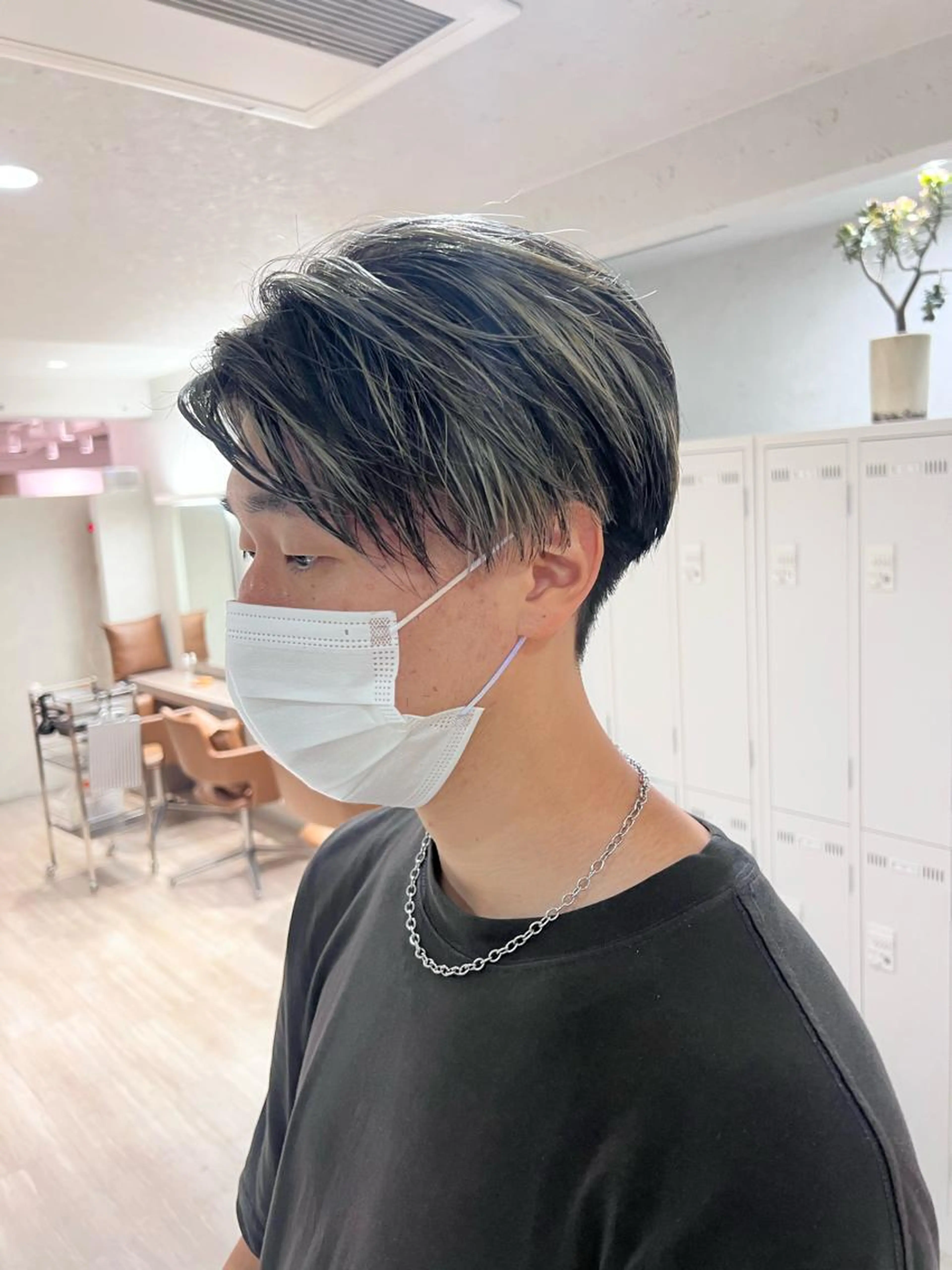 🧺カット+ハイライト+トリートメント🧺(メンズ限定) 30%off➰¥22000→¥15400の写真