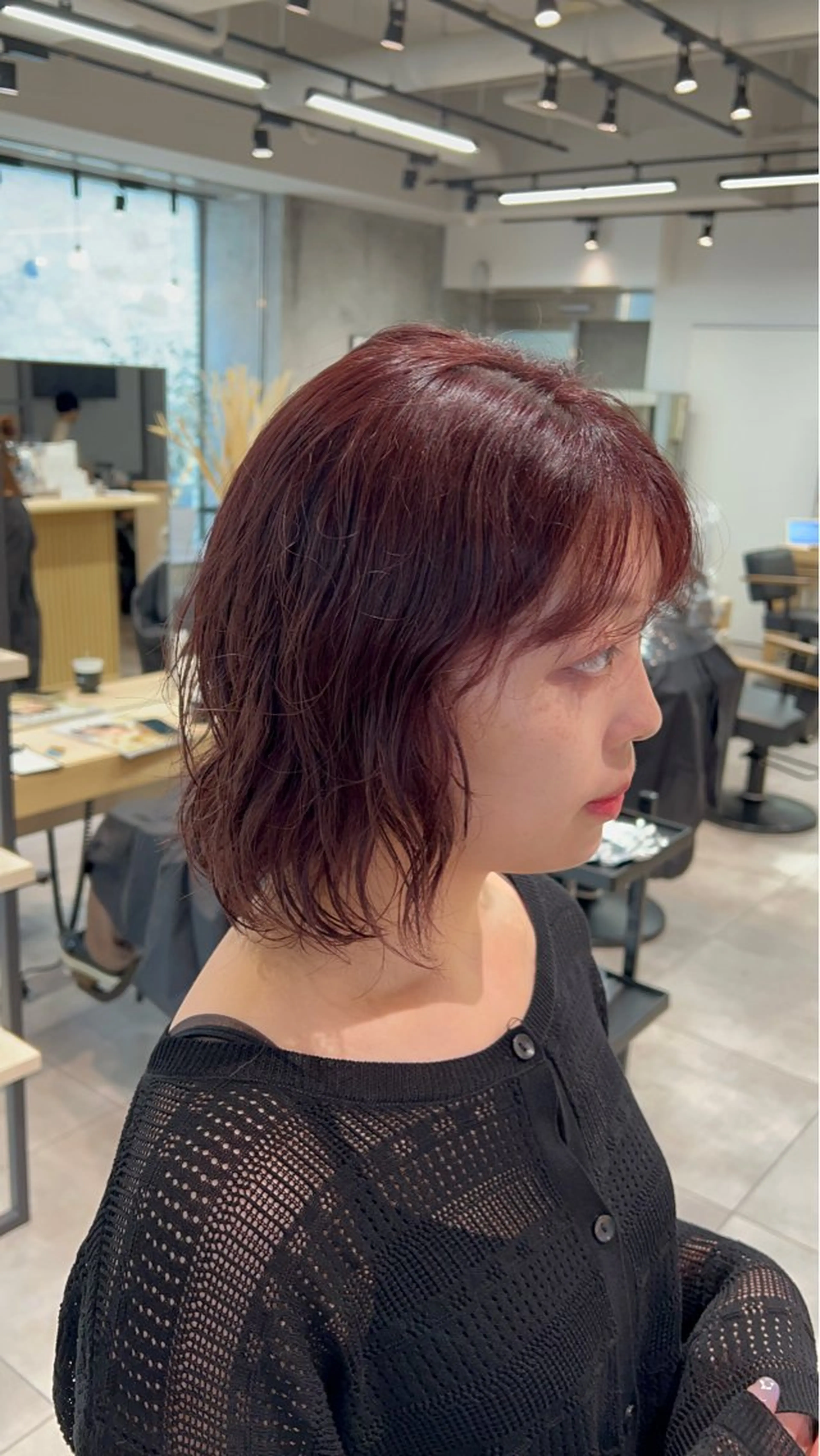 ショート カラー カット 縮毛矯正 🌞レイヤー×カラー 前川那津美🌞のヘアスタイル