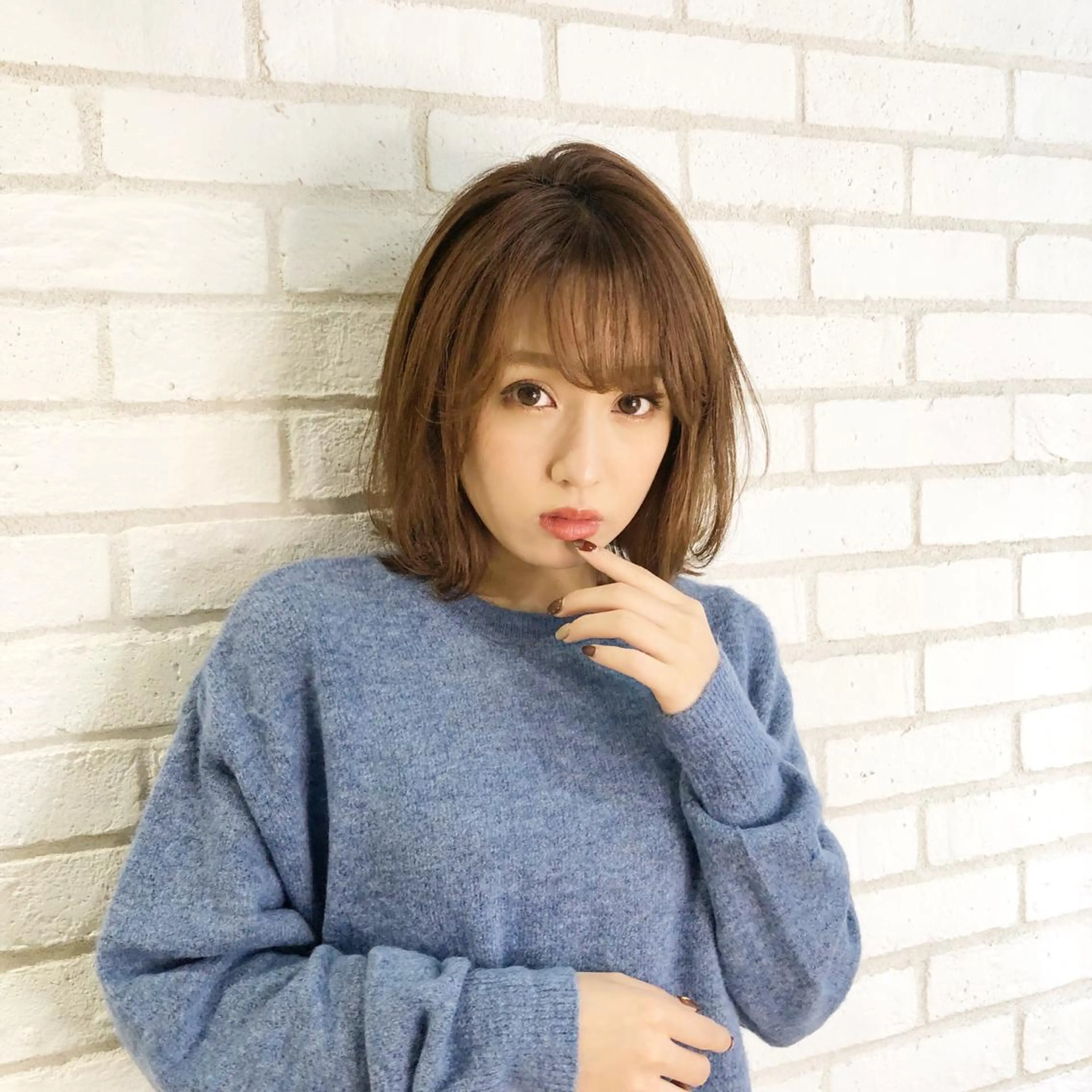 ショート カラー アッシュ アッシュブラウン ブラウンカラー ボブ 佐藤 高徳のヘアスタイル