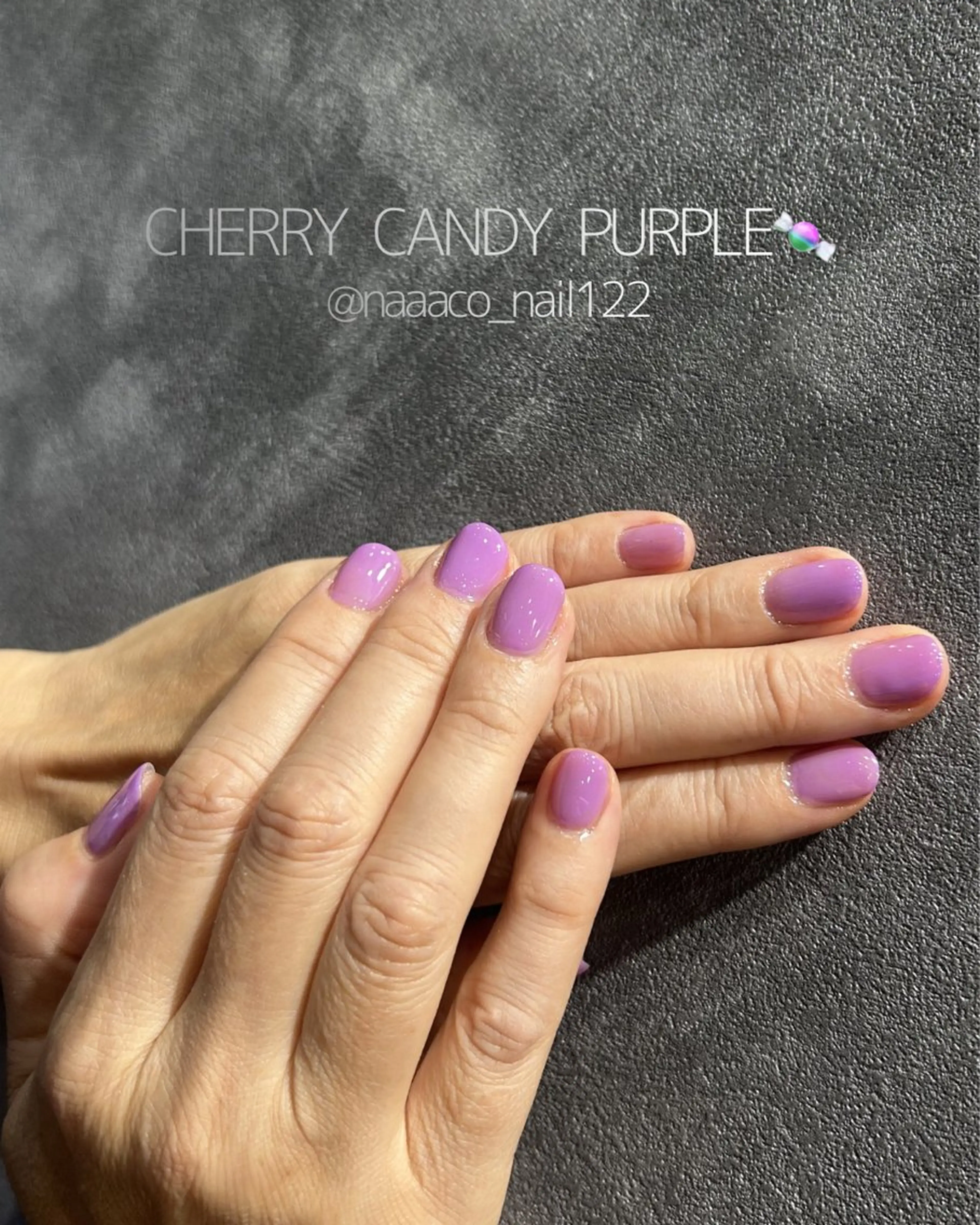 ネイル ワンカラーネイル KANAKO ♡スクール生のネイルデザイン