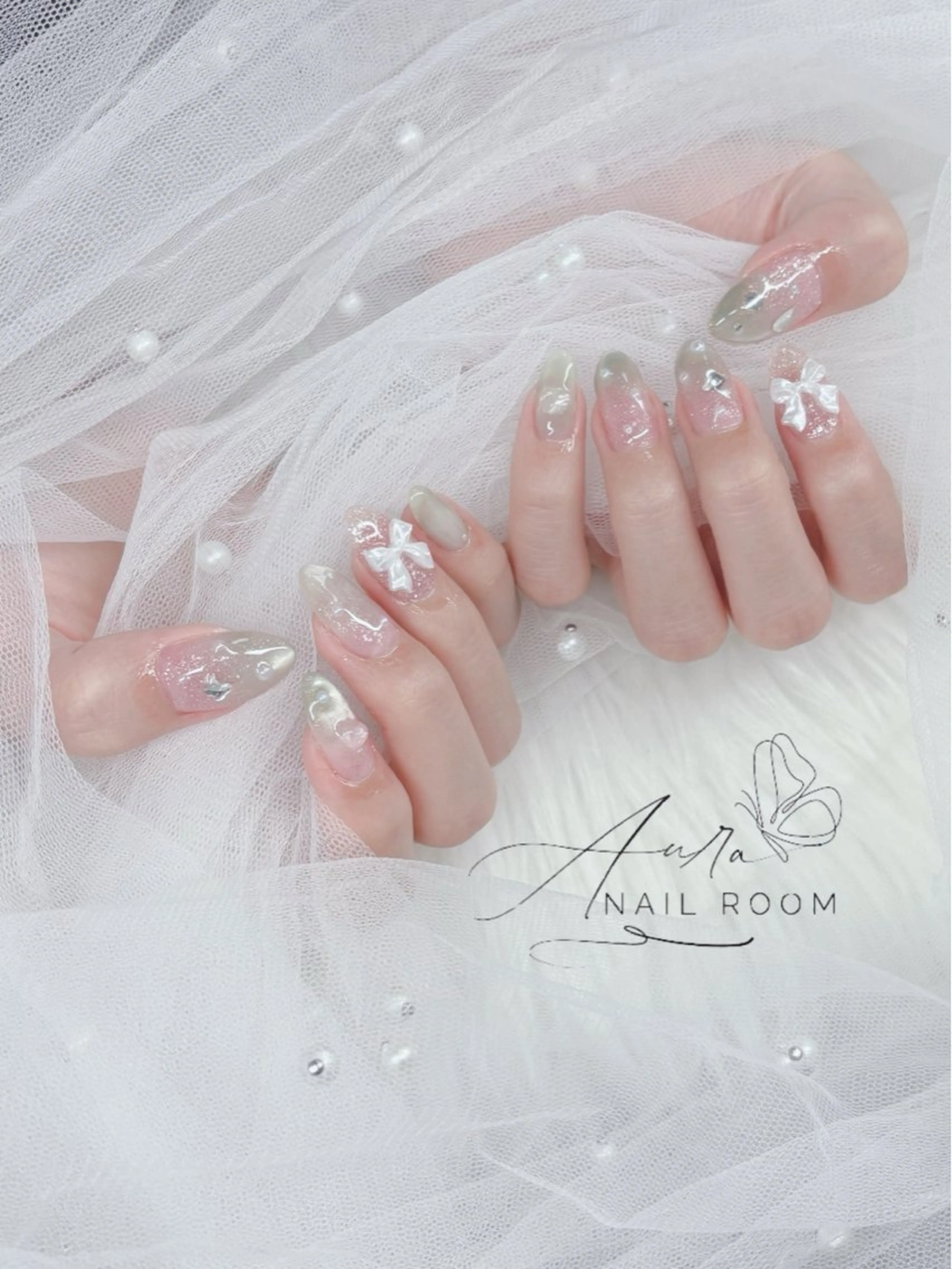 ネイル 持ち込み Aura nail room所属・Aura Nail Roomのネイルデザイン