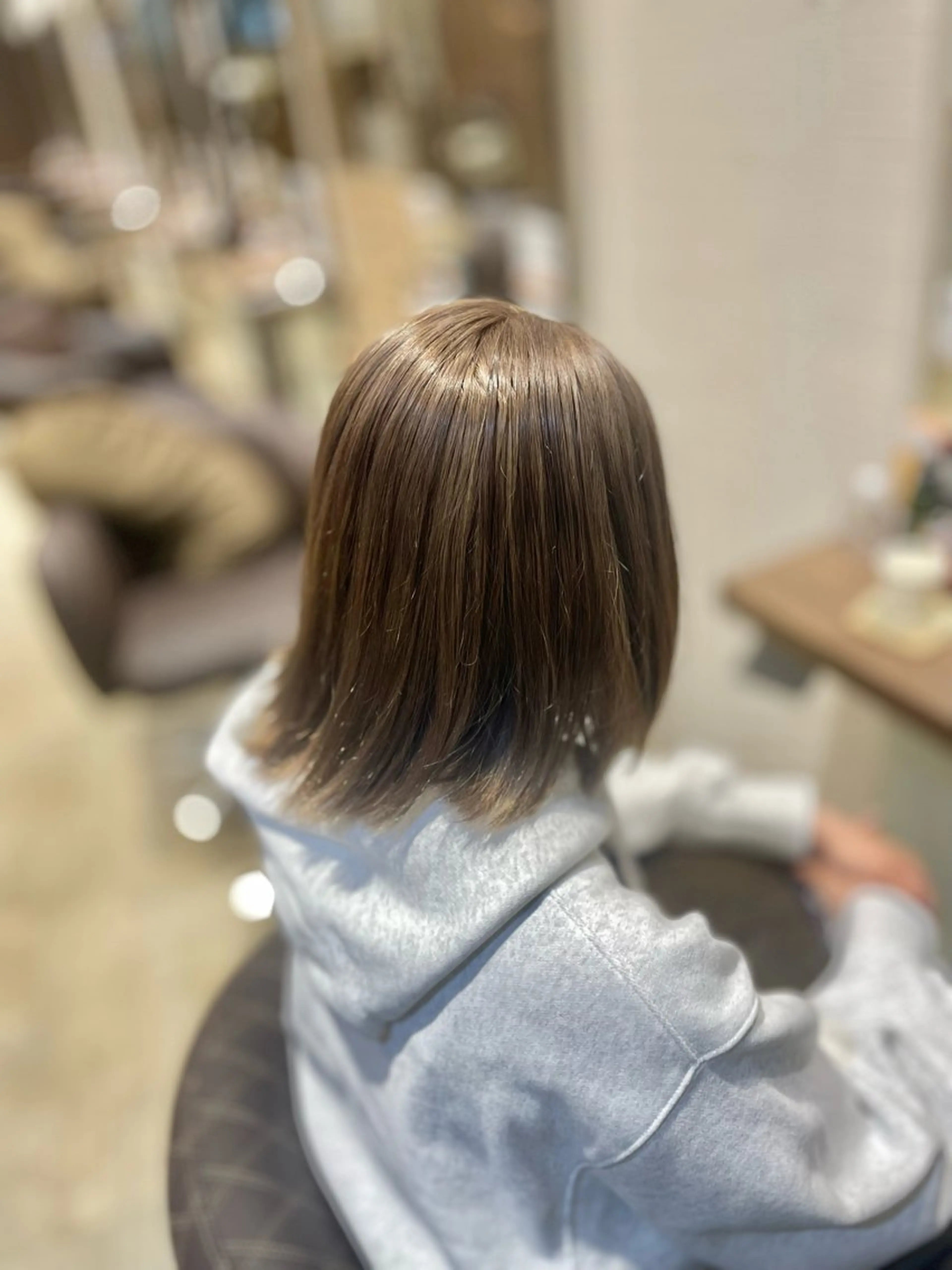 カラー ブリーチ ブラウンカラー MICHIRU 🐈‍⬛💞のヘアスタイル