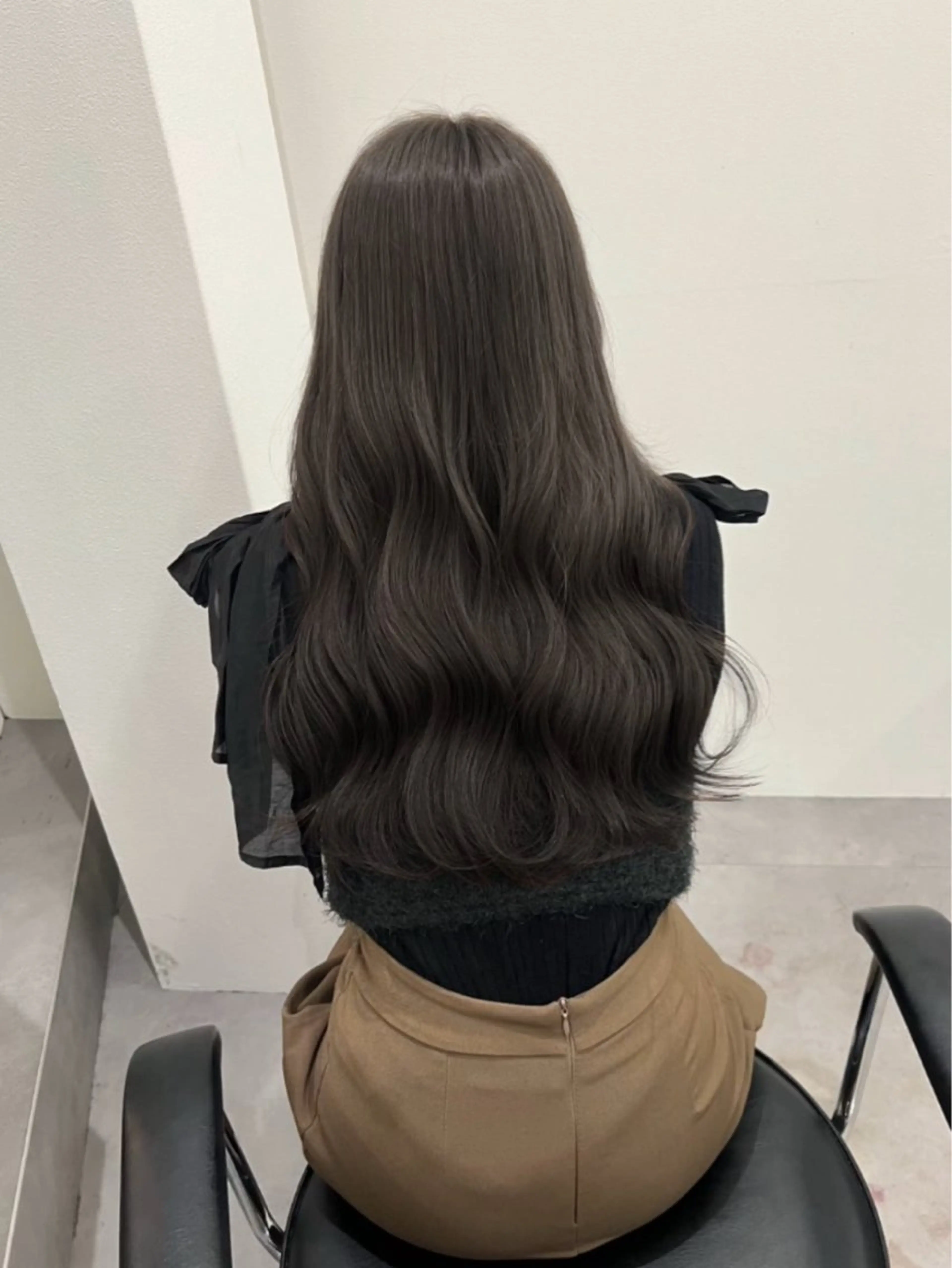 ロング しゅういち/赤み消し カラー特化のヘアスタイル