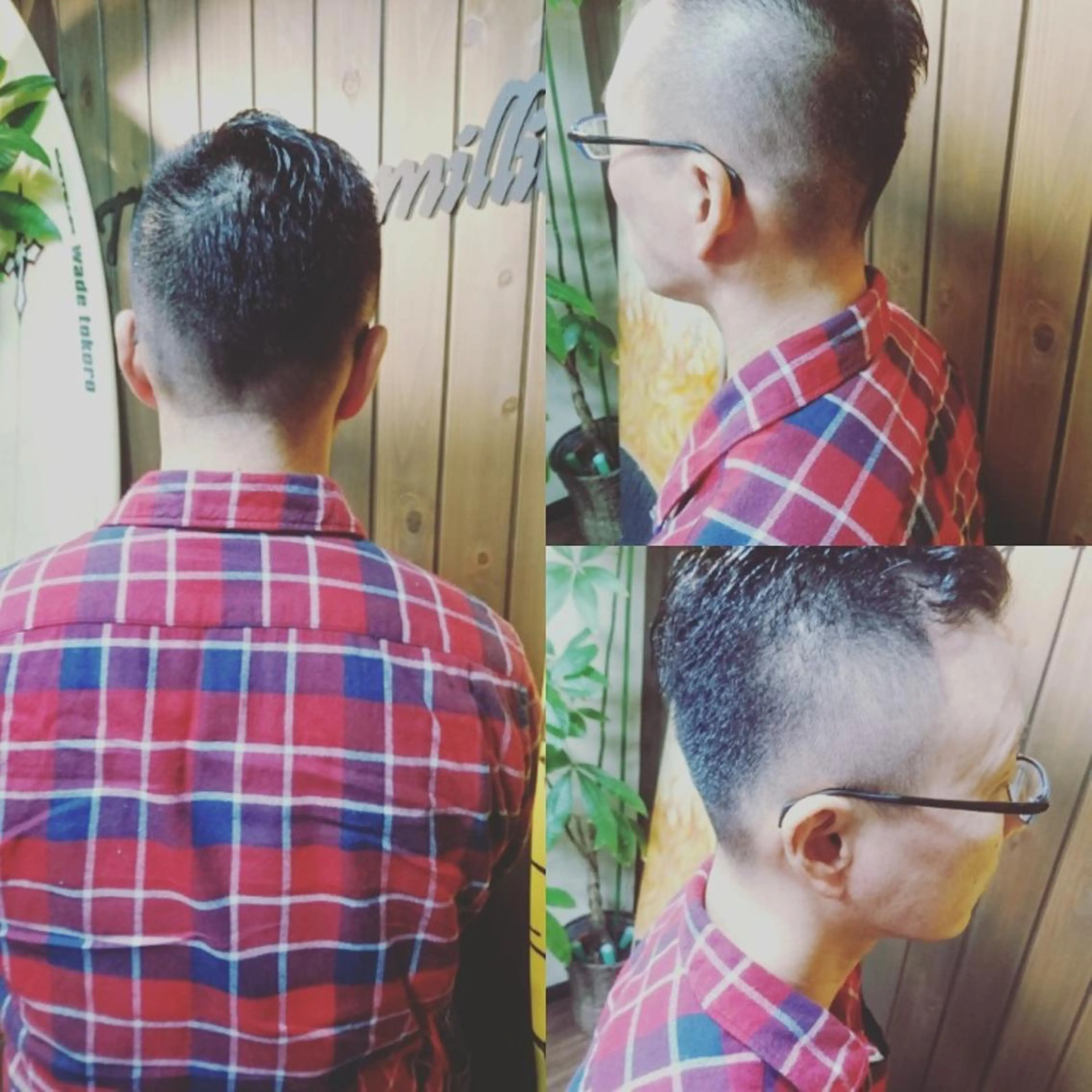 ショート メンズ 岡林 選のヘアスタイル