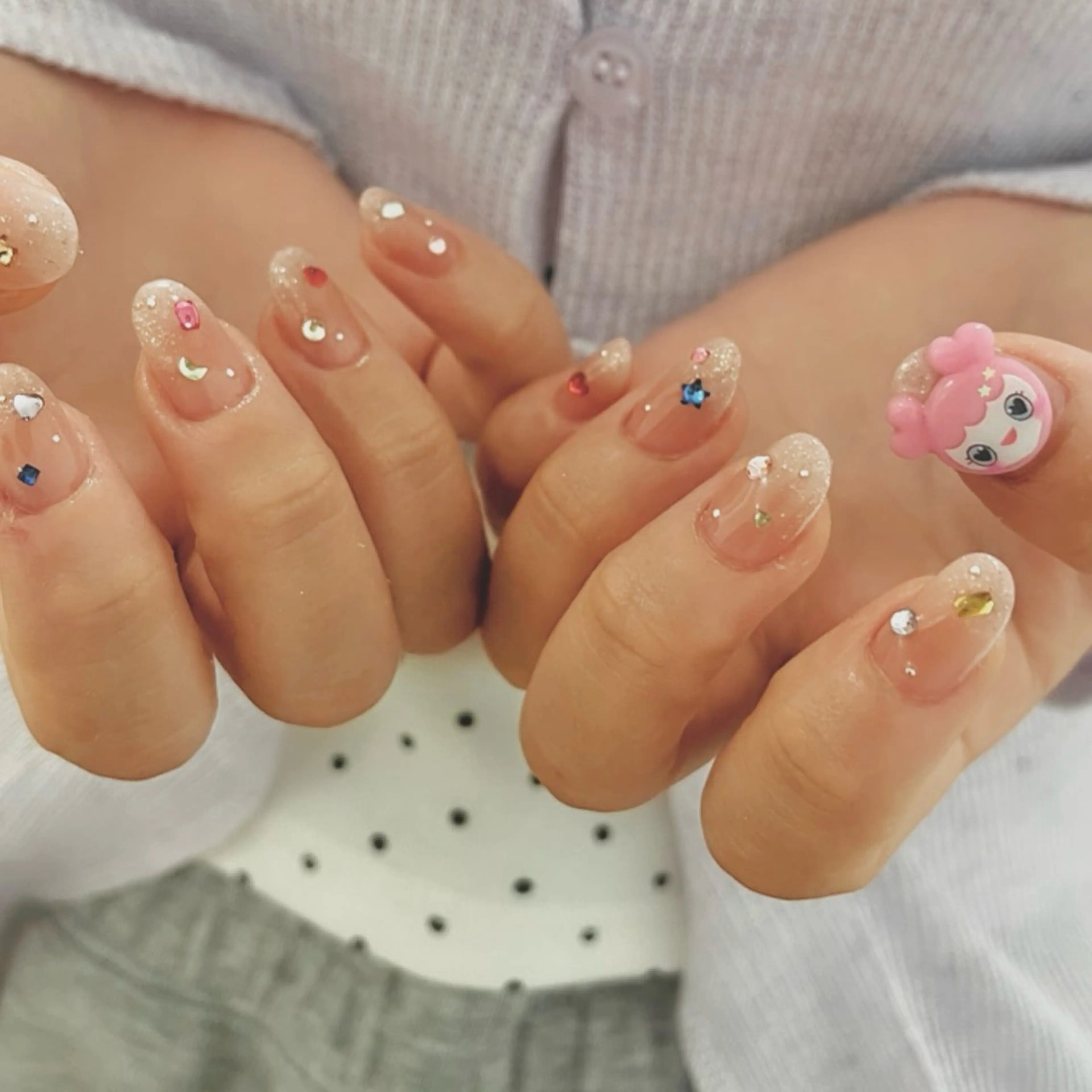 ネイル ハンドネイル Daisy nail reikaのネイルデザイン