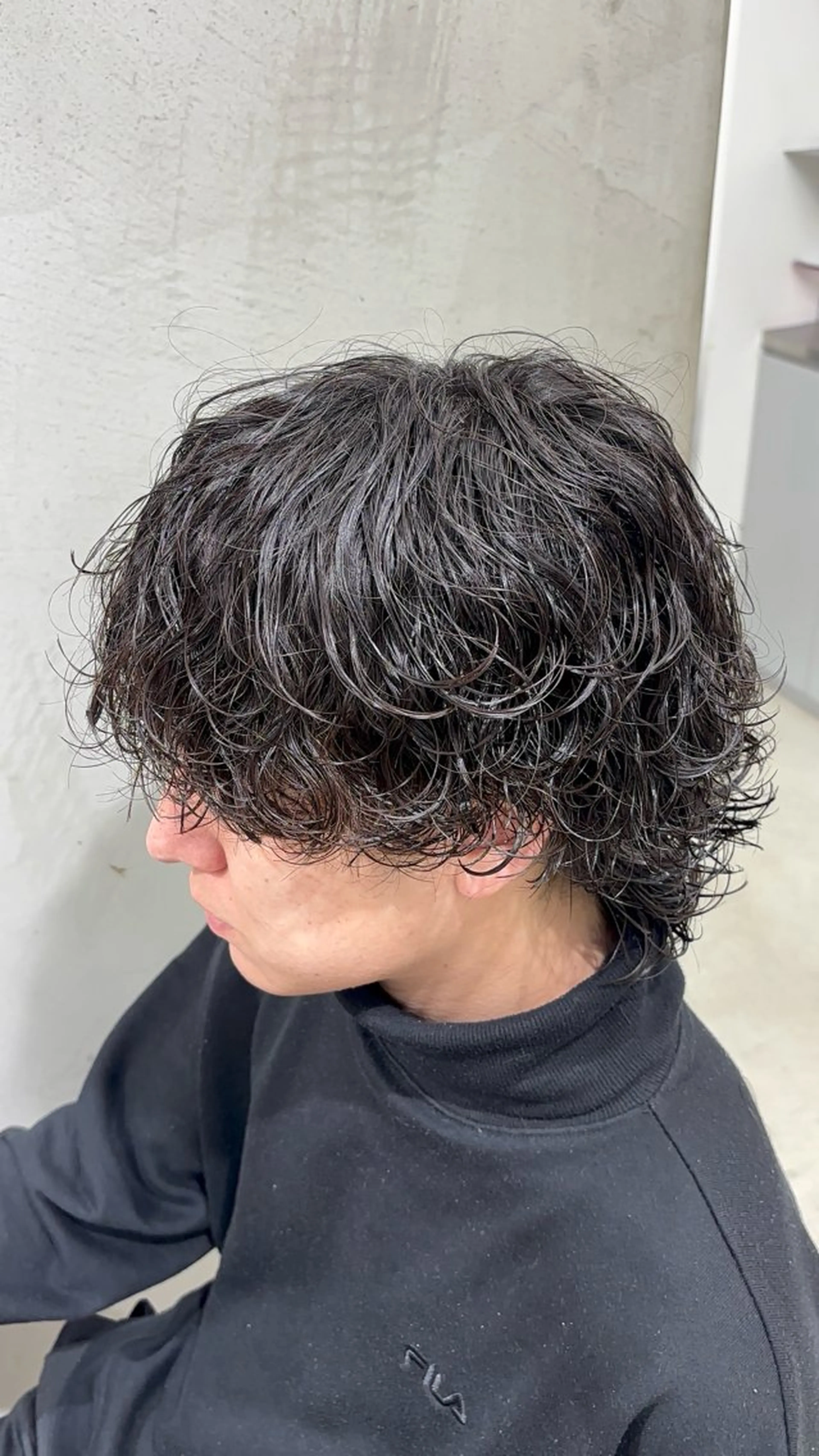 ショート パーマ メンズ カット パーマ 名古屋メンズパーマ /松井生のヘアスタイル