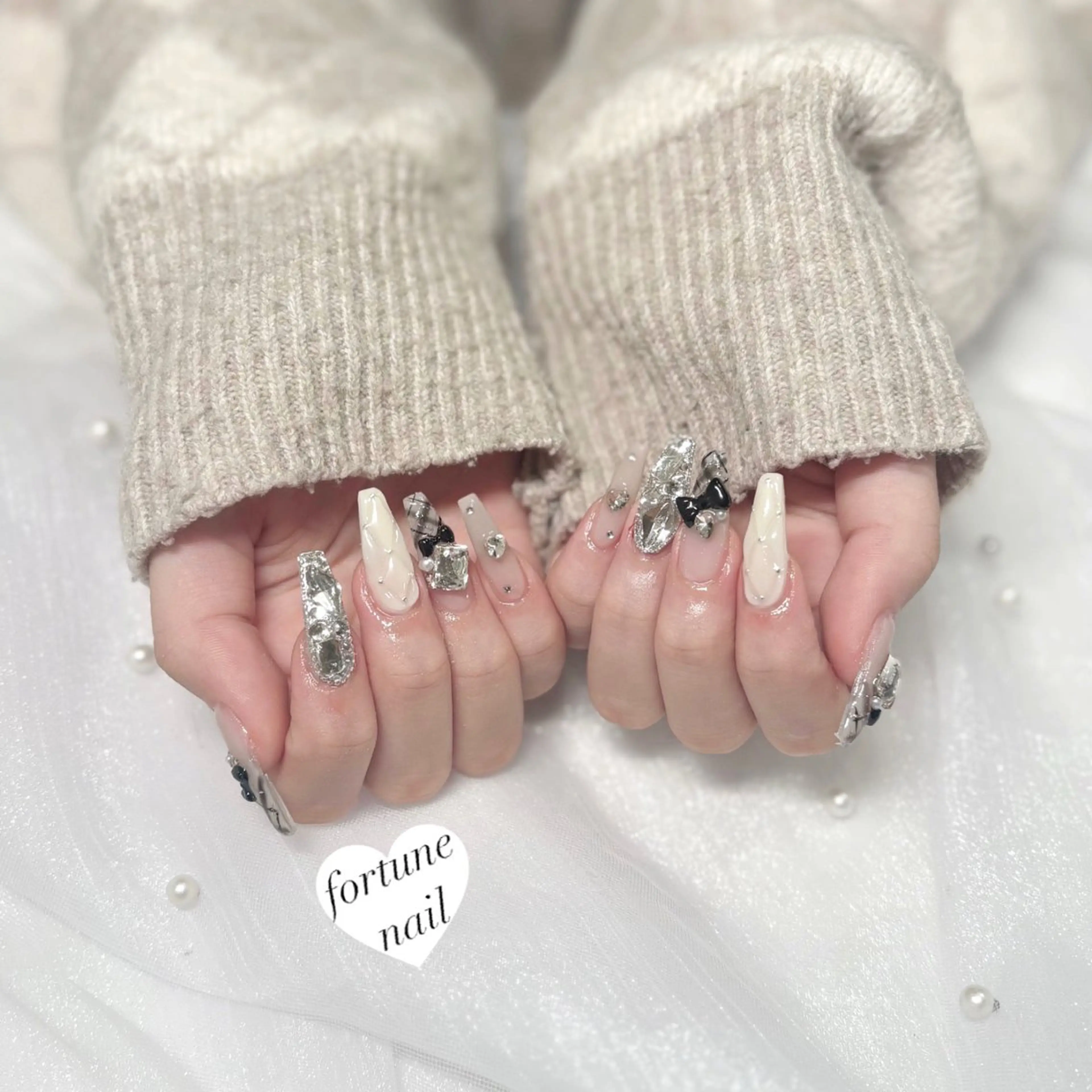 ネイル ガーリー ハンドネイル ☆saori ☆のネイルデザイン