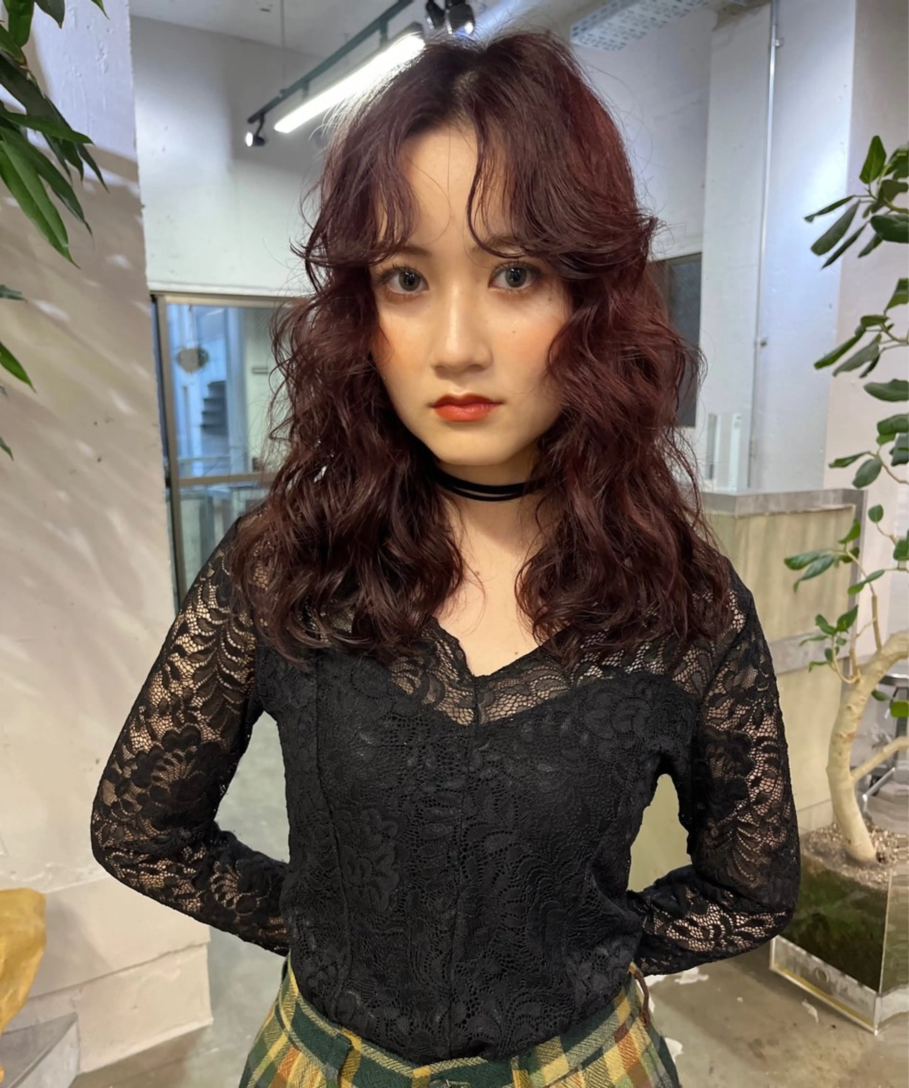 ロング ボブ× フェイスレイヤー🩰のヘアスタイル