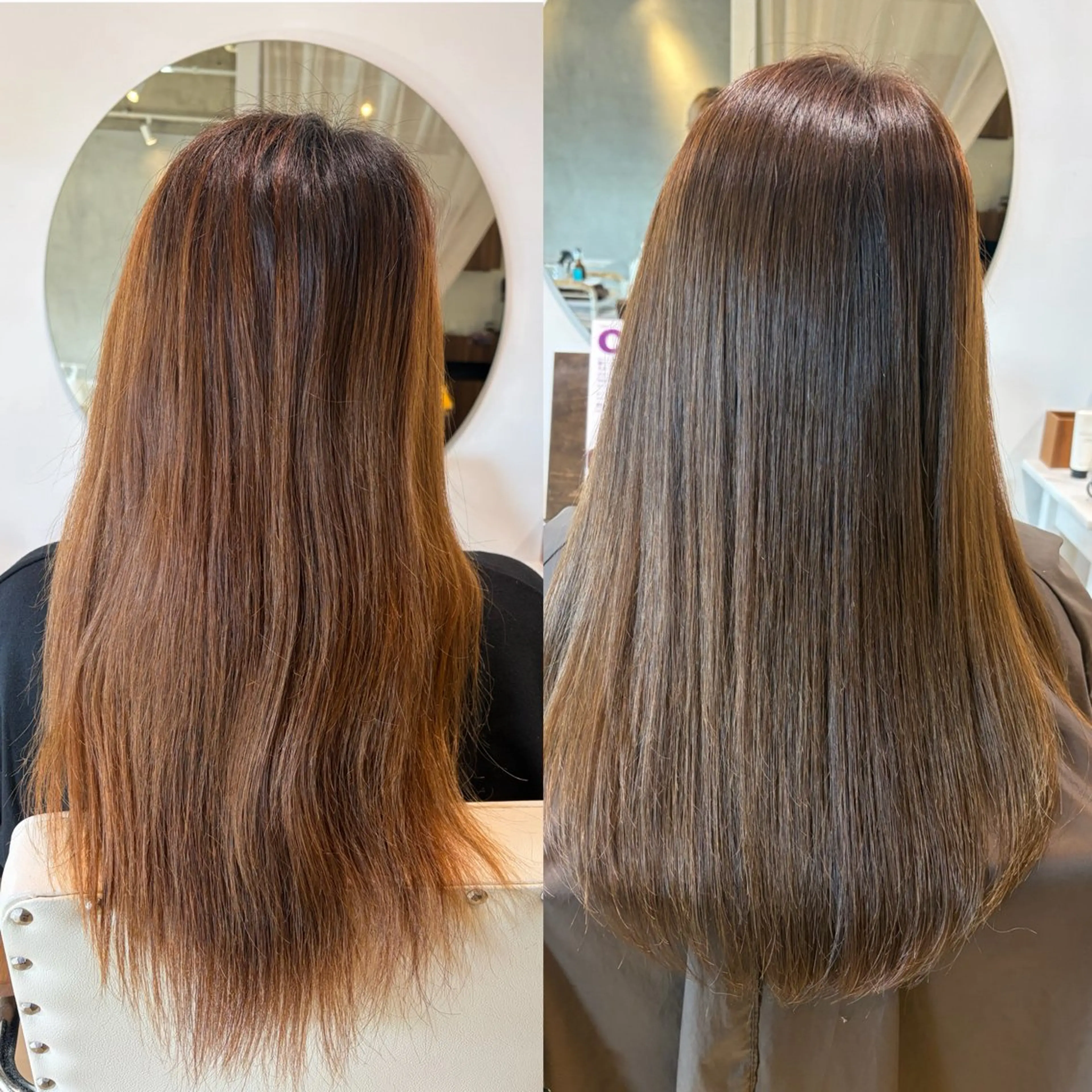 ロング カラー 山下 阿雅のヘアスタイル