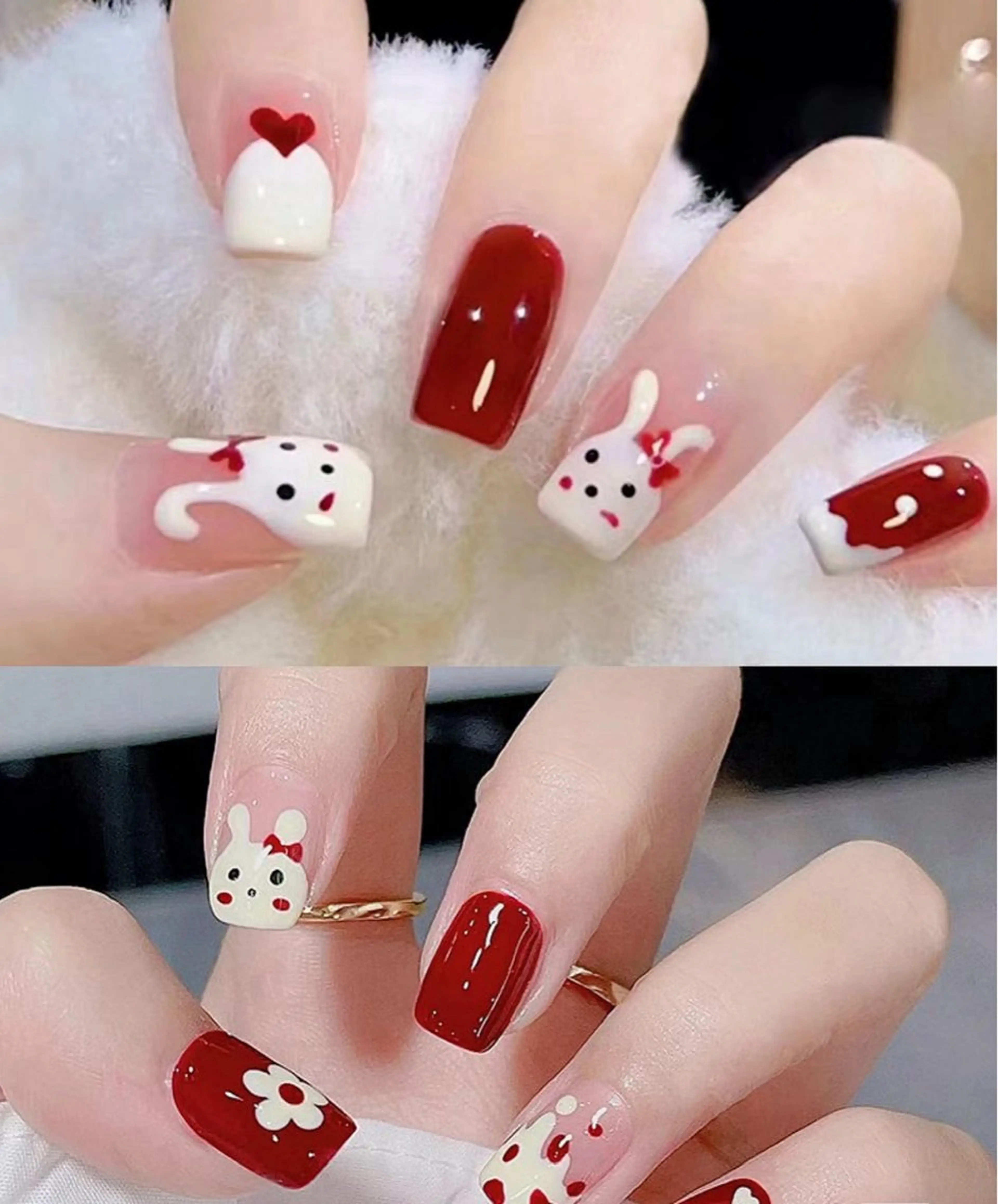 ネイル フットネイル フレンチネイル ジェルネイル ゴージャス ハート ハンドネイル MoonNail ユリ🌸のネイルデザイン