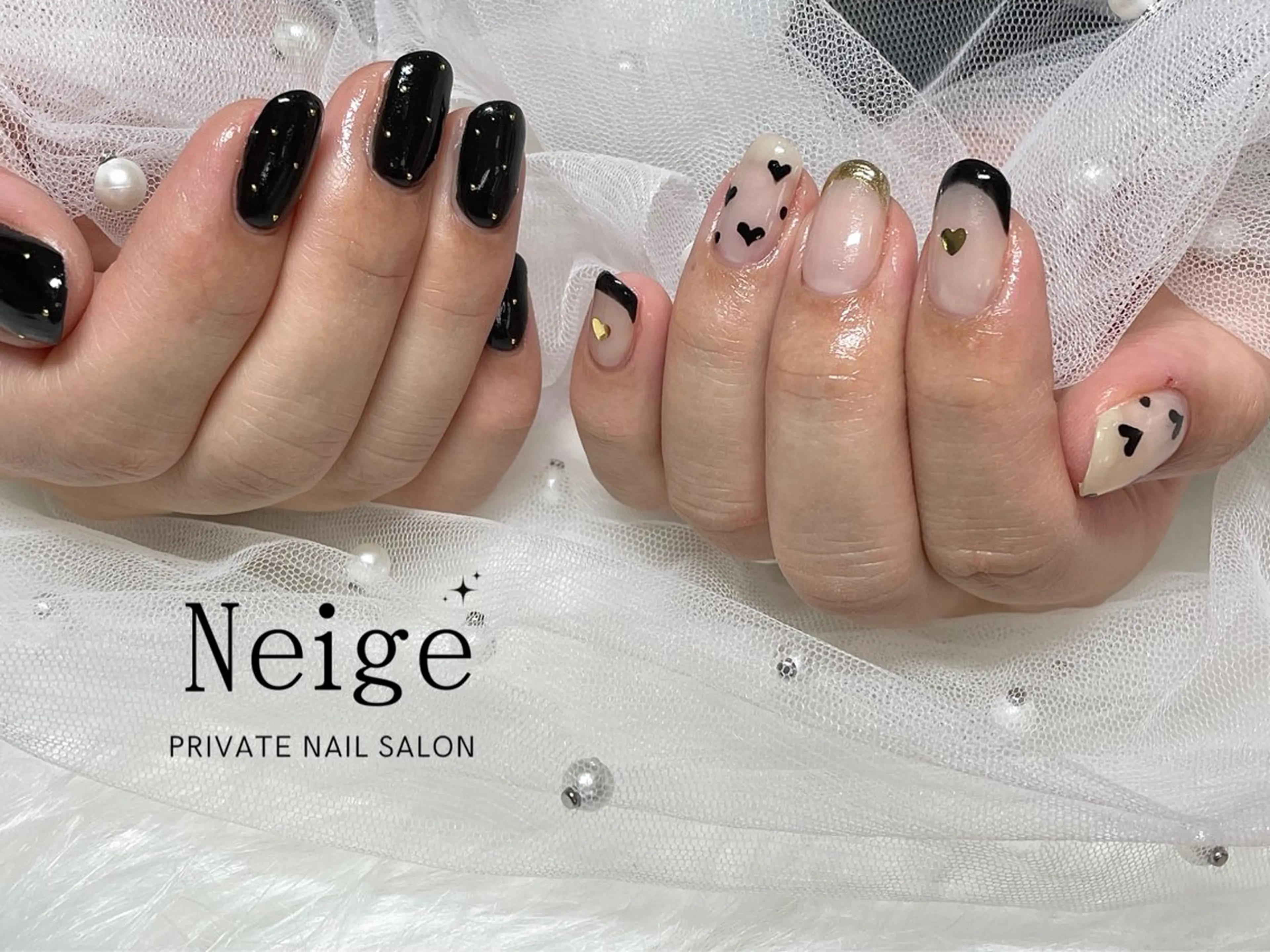 ネイル ハンドネイル Neige‪𓂃ai ＊梅津 / 松尾のネイルデザイン