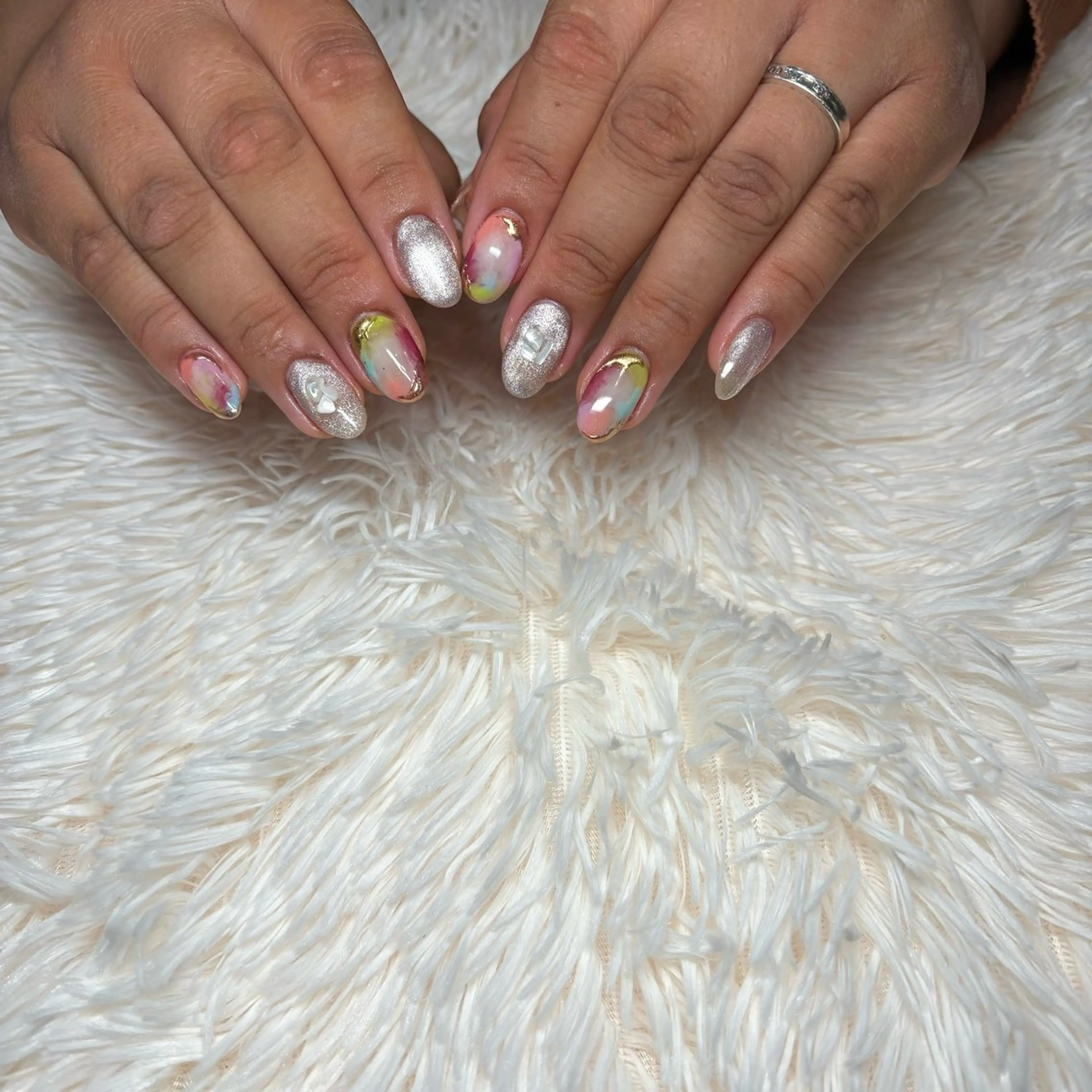 ネイル ジェルネイル ハンドネイル maki nailのネイルデザイン