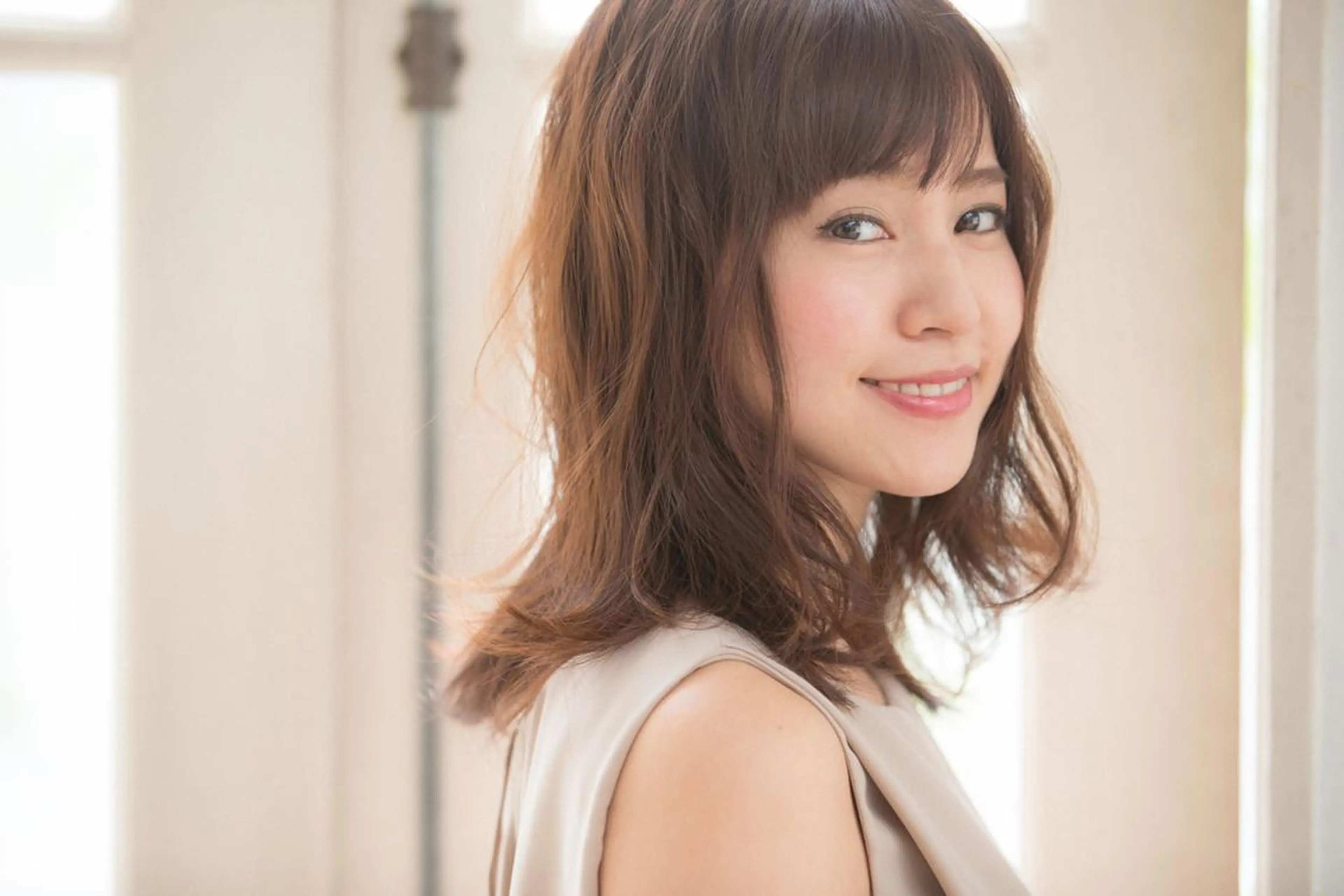 ミディアム Alushe艶髪・ 髪質改善のヘアスタイル