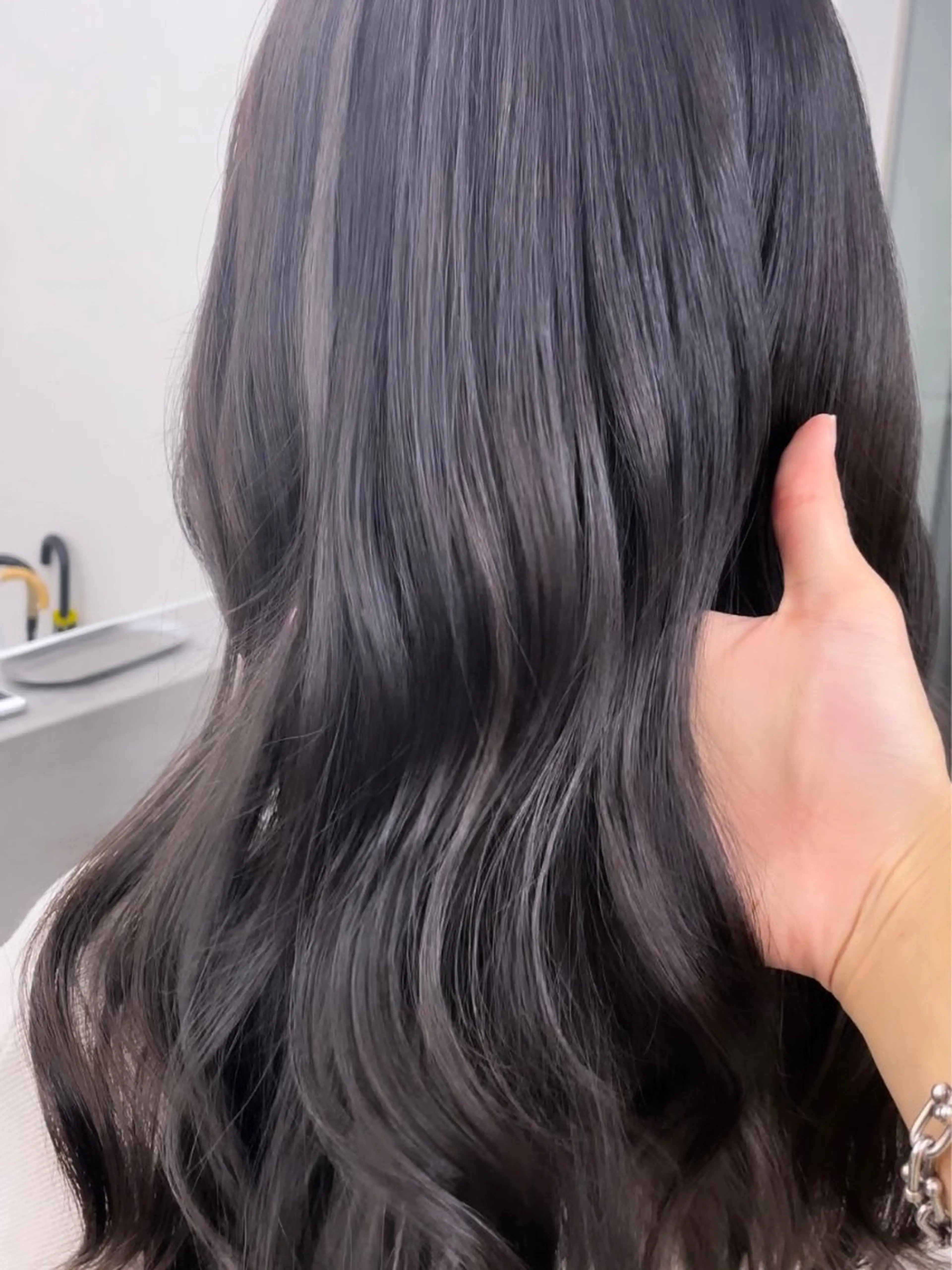 セミロング カラー カット ヘアカラー 🦋韓国系指名No1 店長/圓山 祐也🦋のヘアスタイル